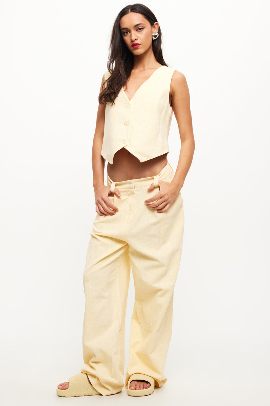 Lioness Vest Butter by Selfie Leslie Australia