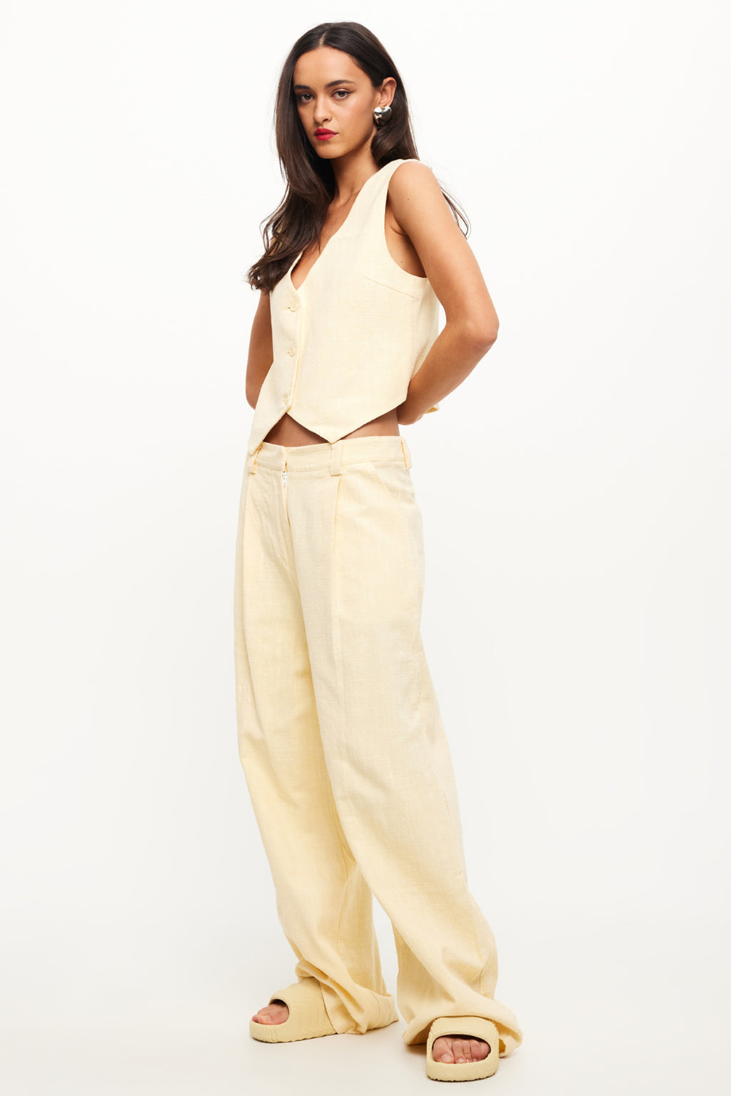 Lioness Vest Butter by Selfie Leslie Australia