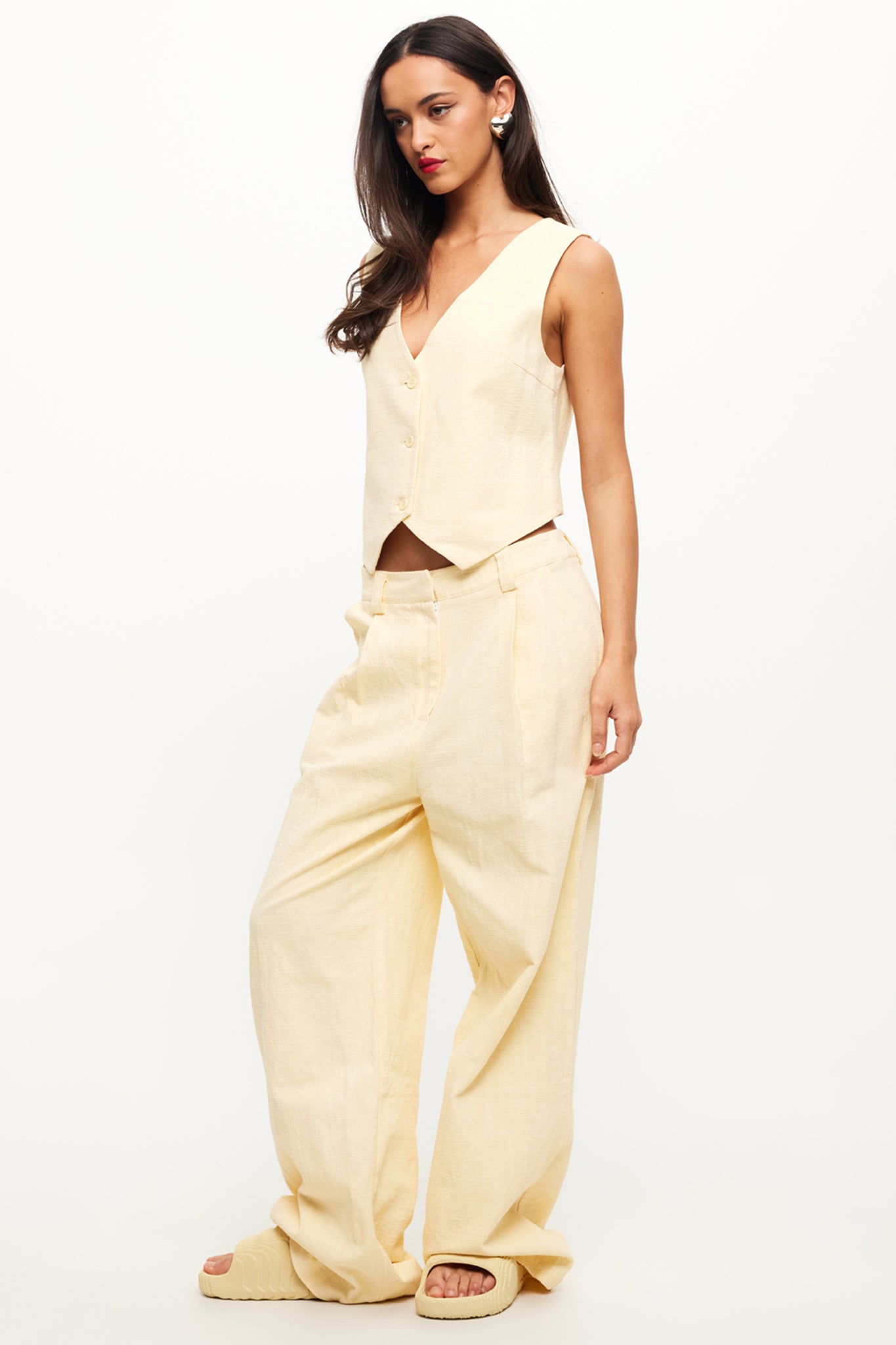 Lioness Vest Butter by Selfie Leslie Australia