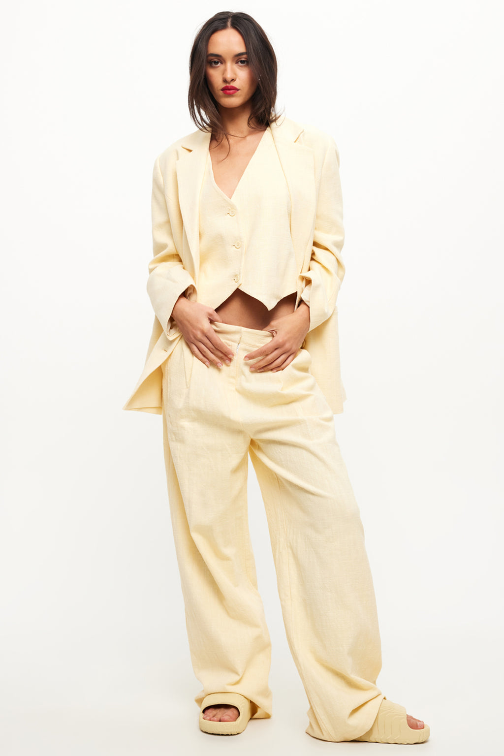 Lioness Blazer Butter by Selfie Leslie Australia