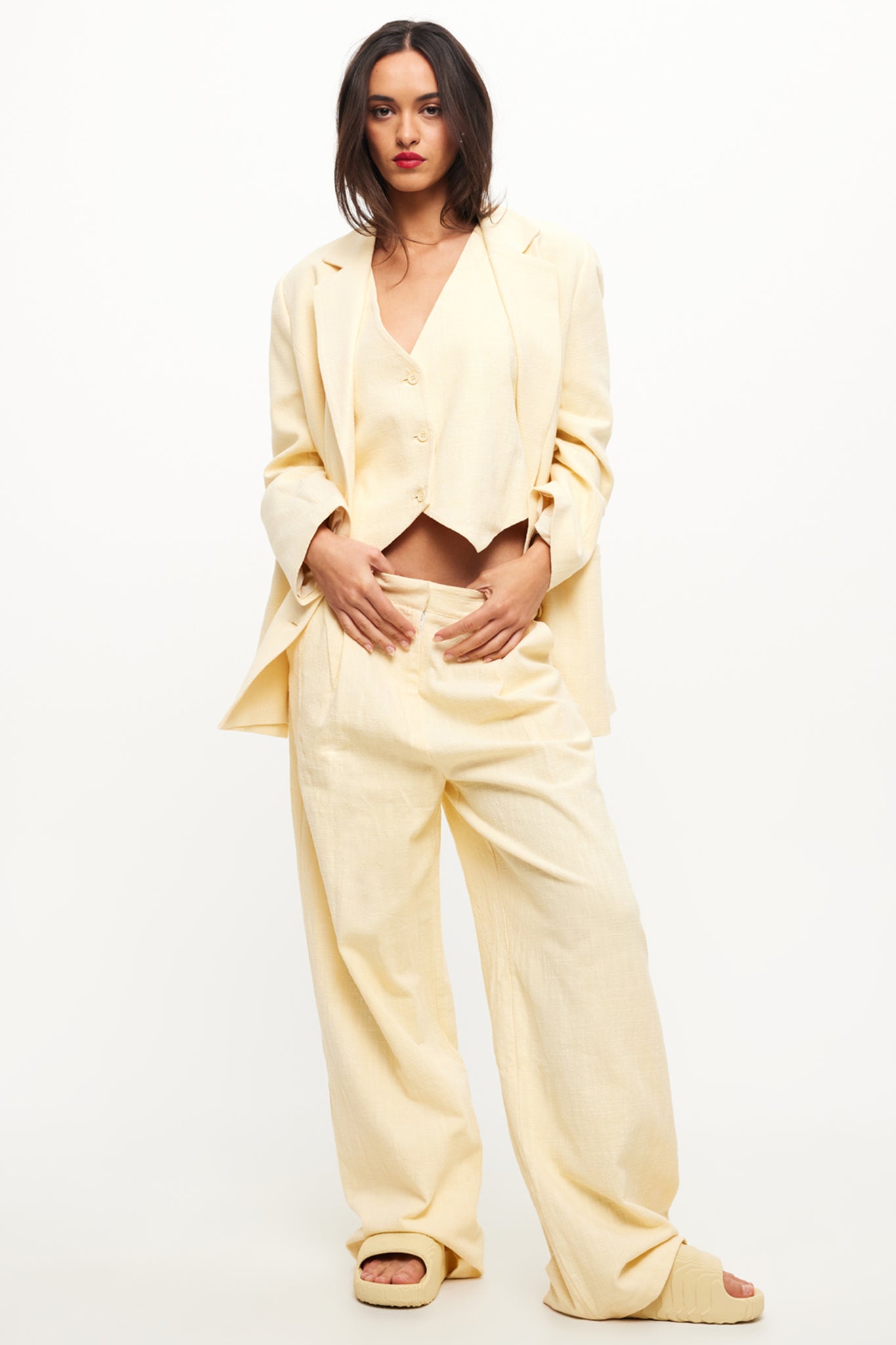 Lioness Blazer Butter by Selfie Leslie Australia