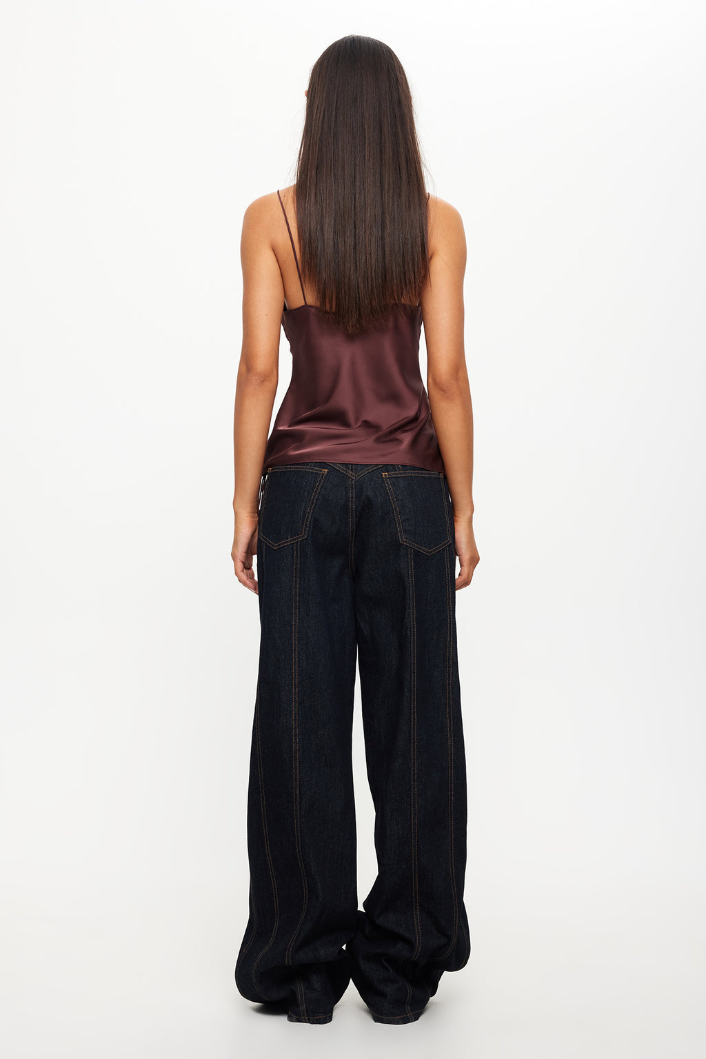 LIONESS Daydream Tie-Up Jeans Dark Denim by Selfie Leslie Australia