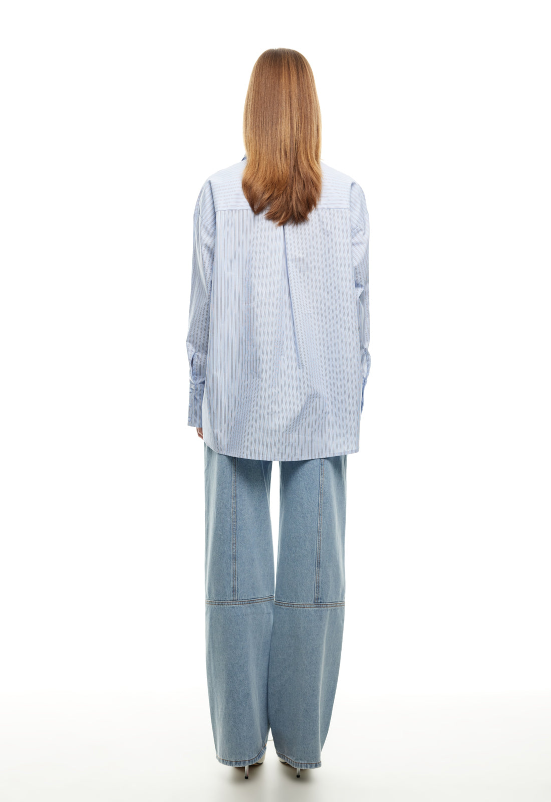 LIONESS Boyfriend Shirt Blue by Selfie Leslie Australia