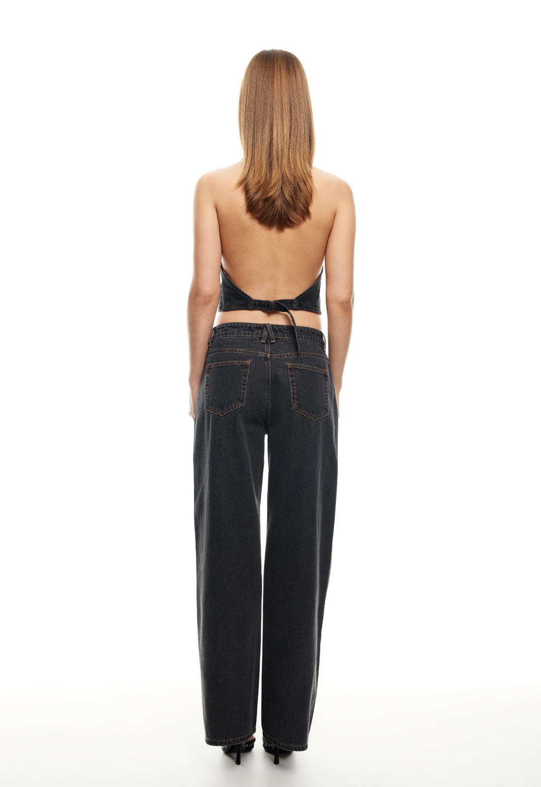 LIONESS Je Suis Halter Charcoal by Selfie Leslie Australia