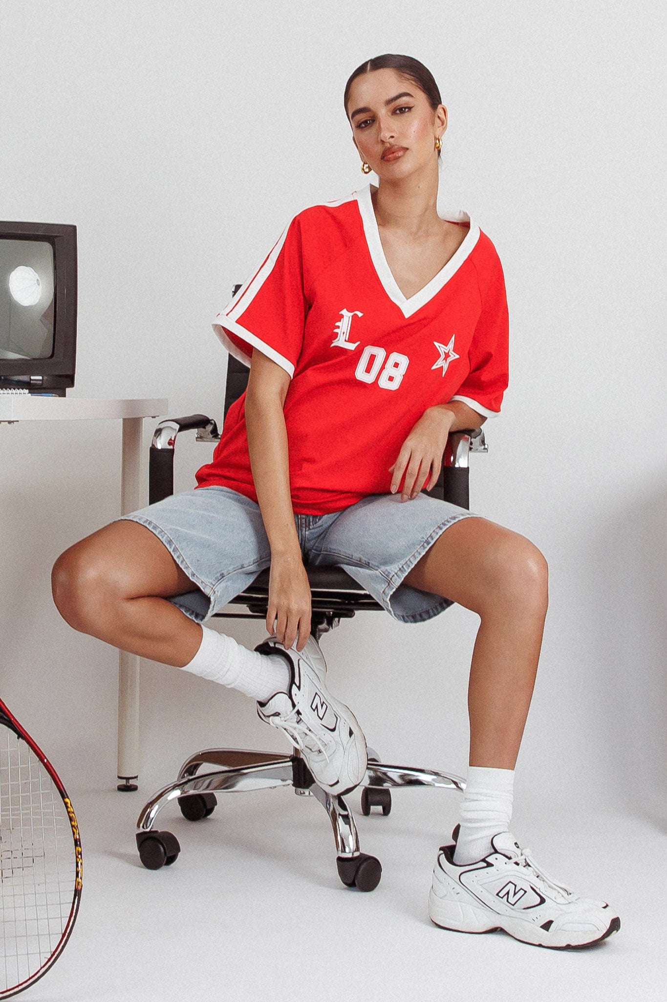 Shop the LIONESS Spectate Top Red