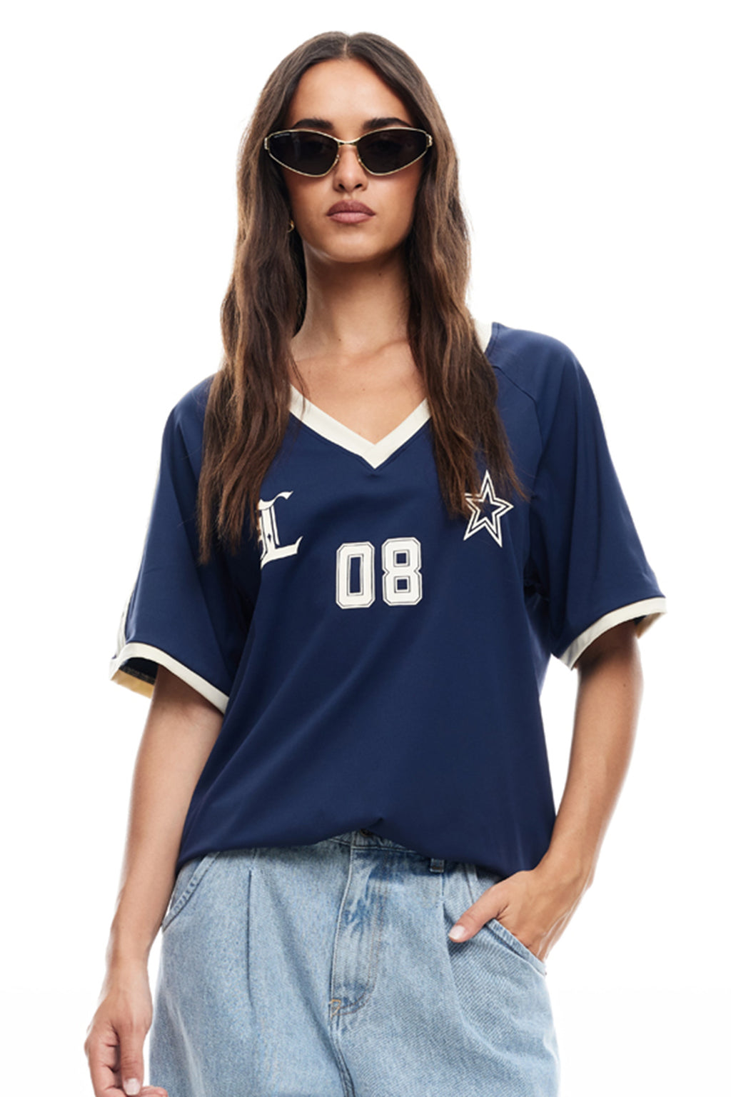 LIONESS Spectate Top Indigo by Selfie Leslie Australia