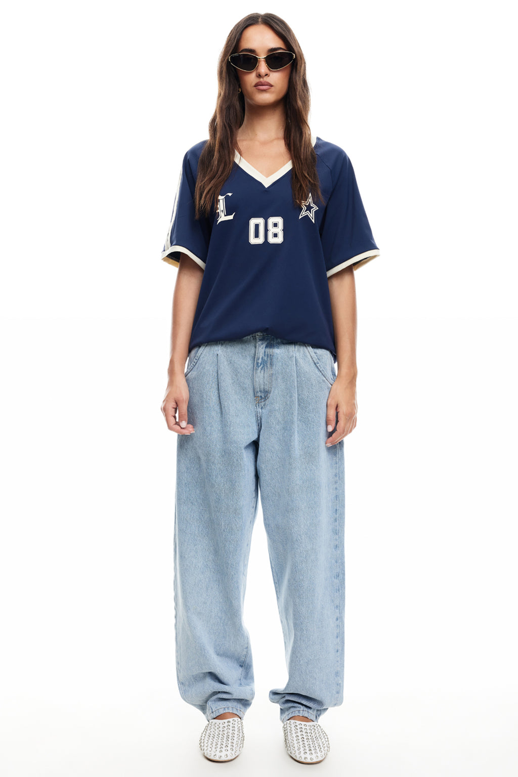 LIONESS Spectate Top Indigo by Selfie Leslie Australia