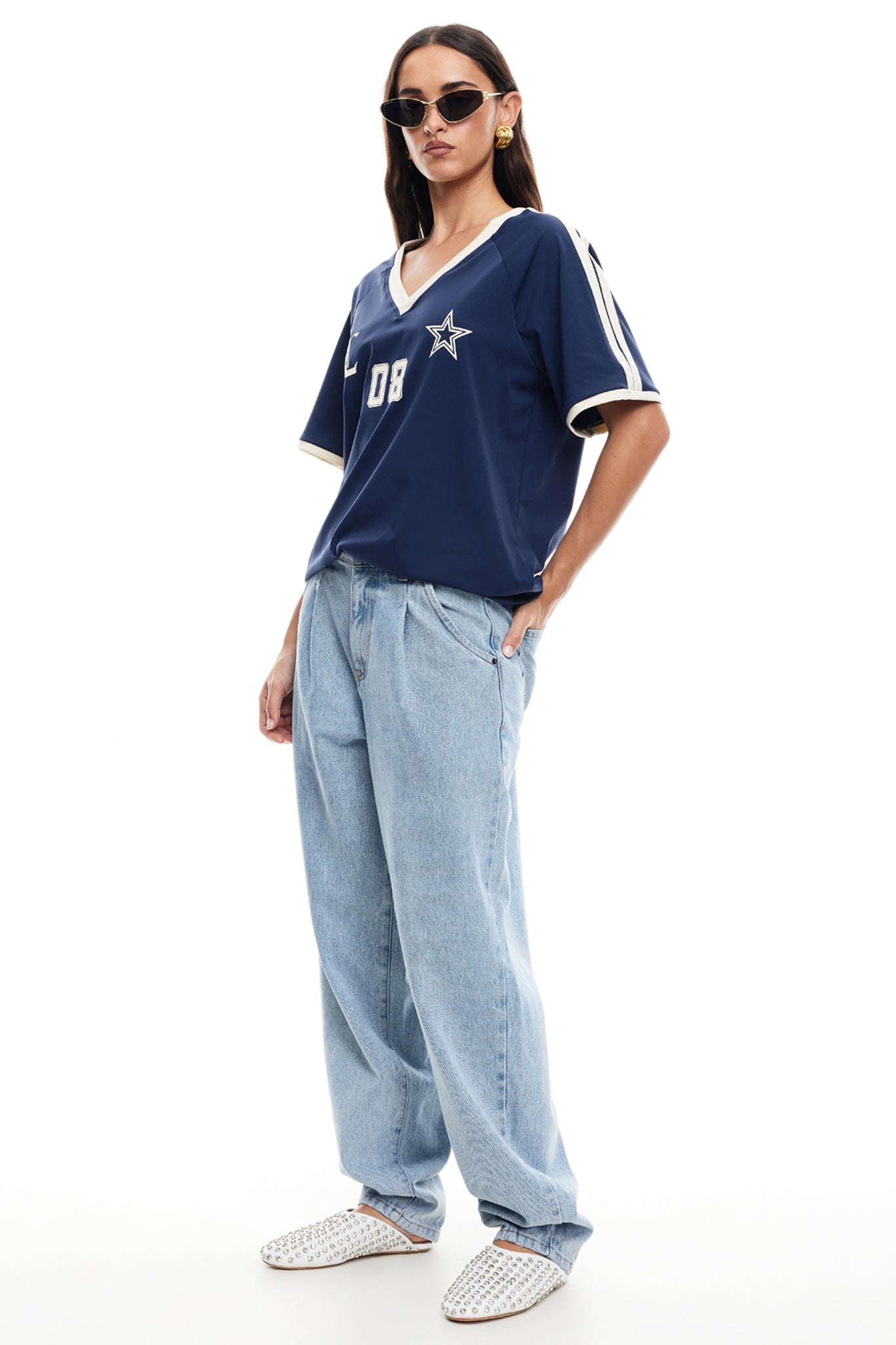 LIONESS Spectate Top Indigo by Selfie Leslie Australia