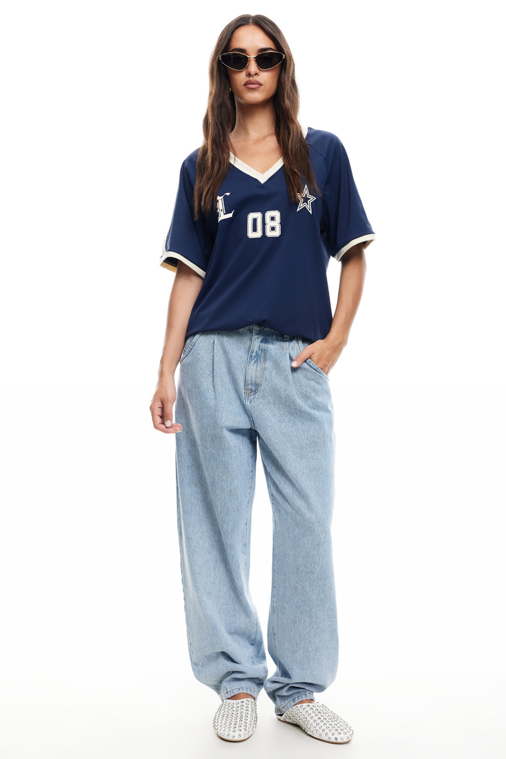 LIONESS Spectate Top Indigo by Selfie Leslie Australia