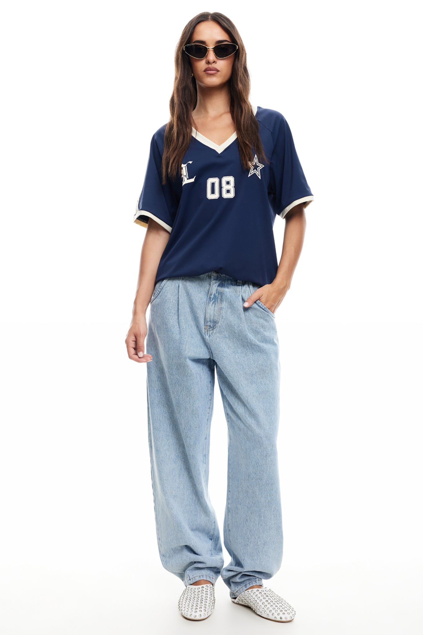 LIONESS Spectate Top Indigo by Selfie Leslie Australia