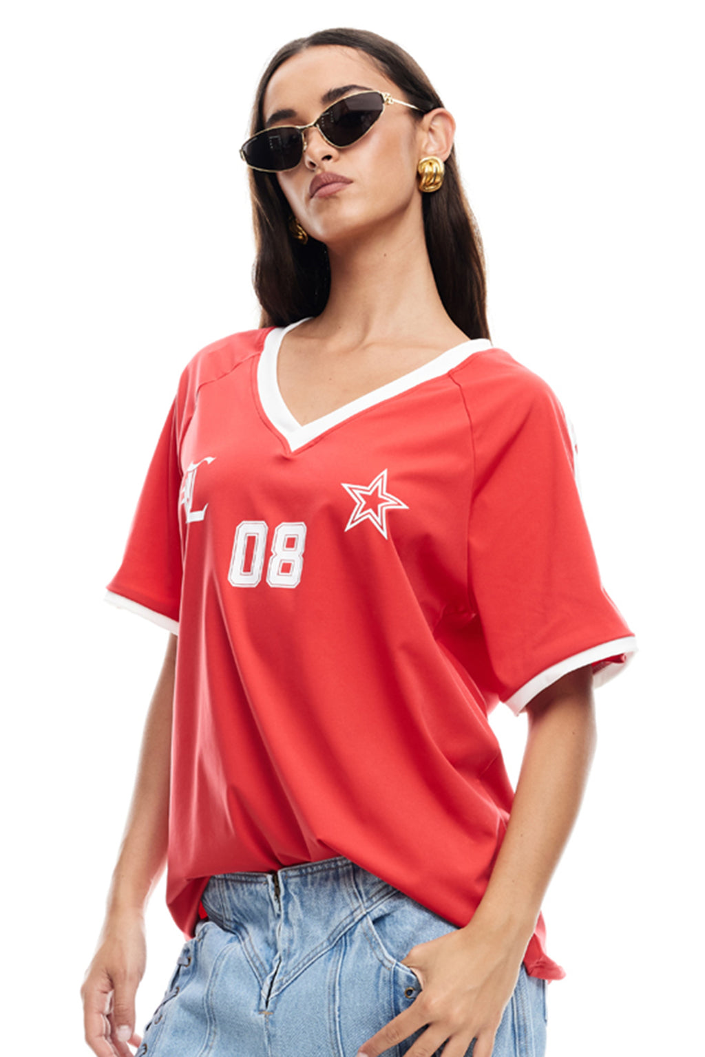 LIONESS Spectate Top Red by Selfie Leslie Australia