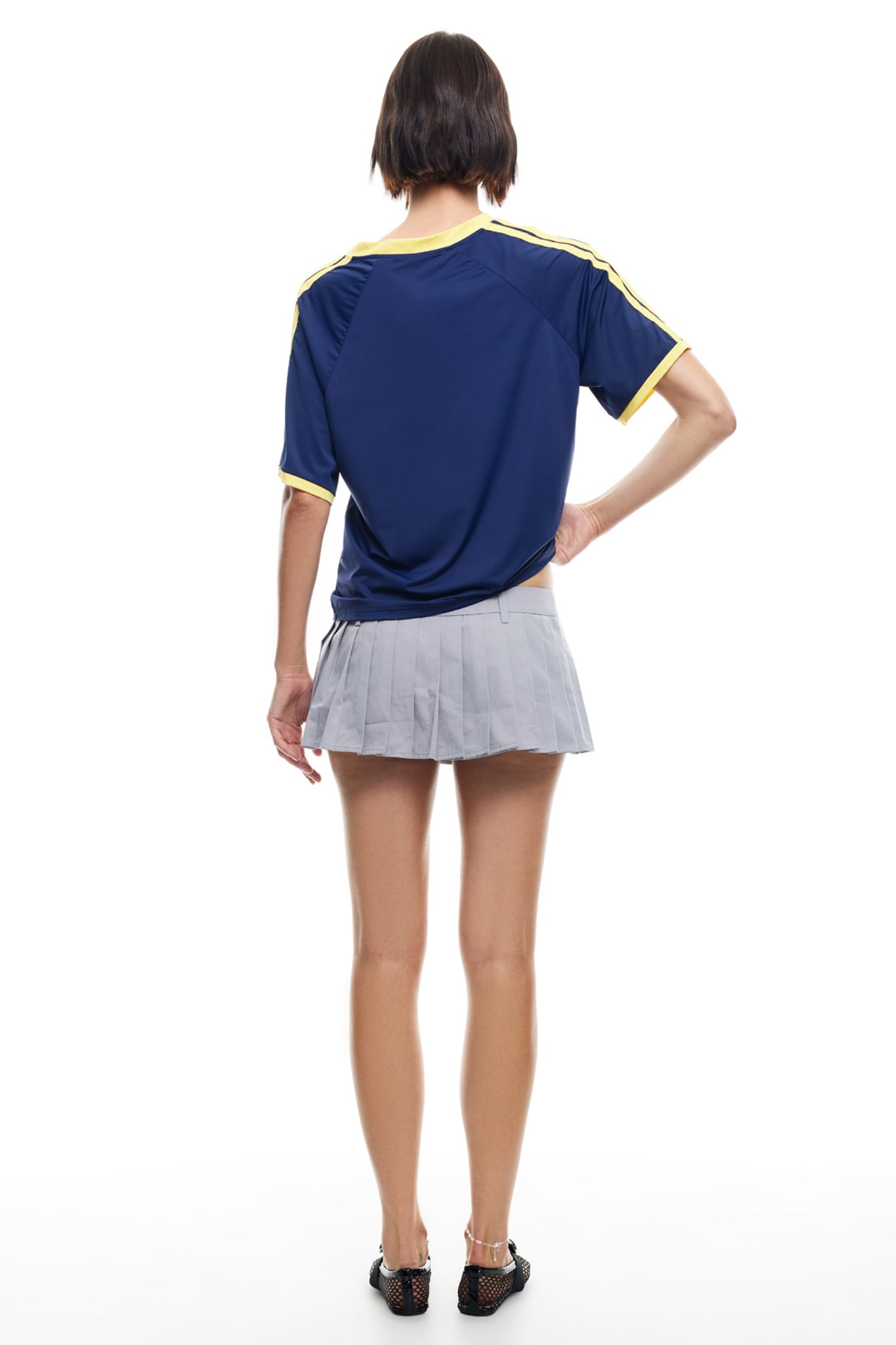 LIONESS RIDER MINI SKIRT SLATE by Selfie Leslie Australia