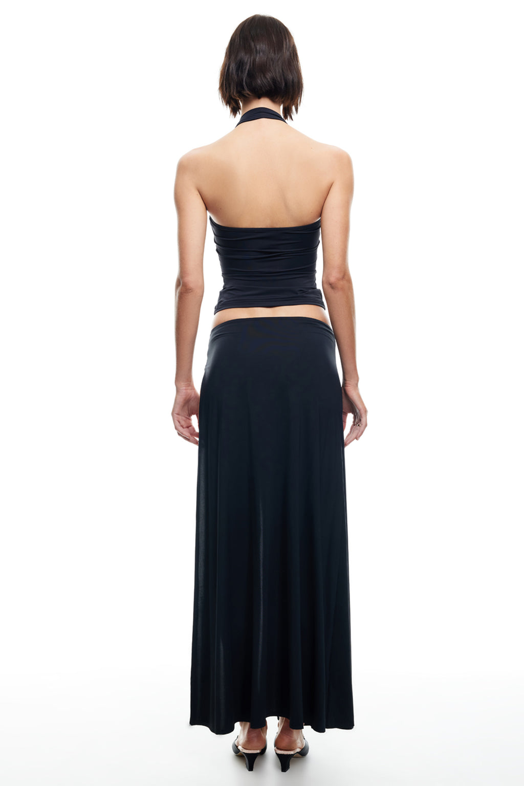 LIONESS Merci Maxi Skirt Onyx by Selfie Leslie Australia