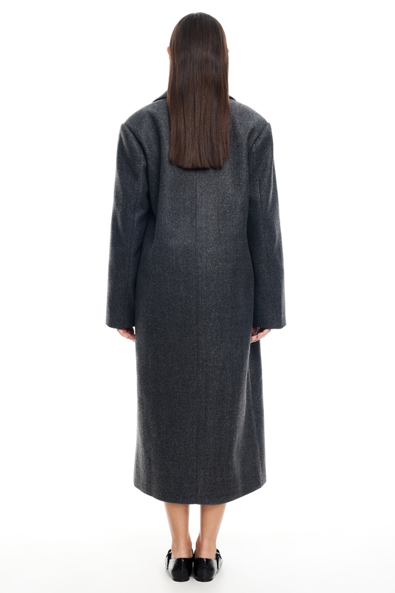 LIONESS Olsen Coat Grey Marle by Selfie Leslie Australia
