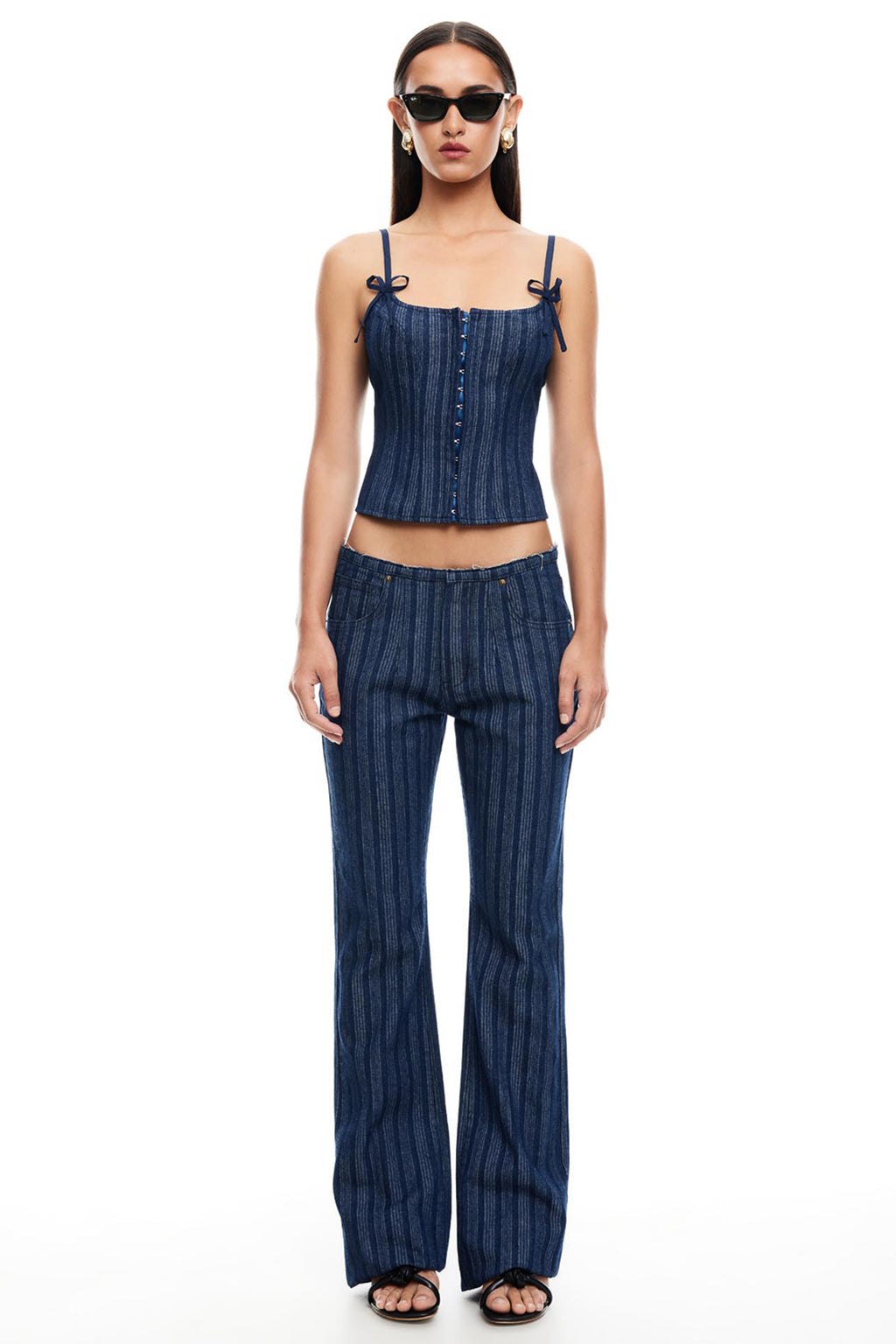 LIONESS Charismatic Jeans Navy by Selfie Leslie Australia