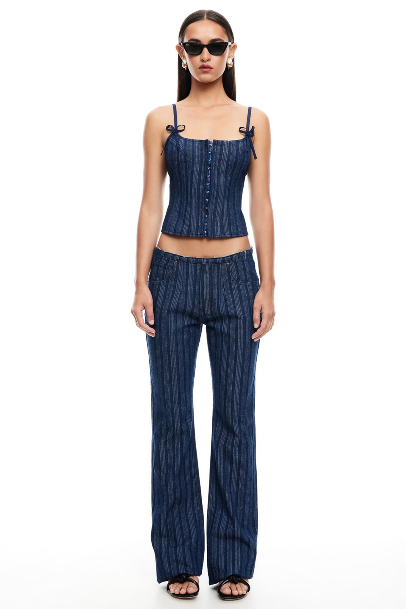 LIONESS Charismatic Jeans Navy by Selfie Leslie Australia
