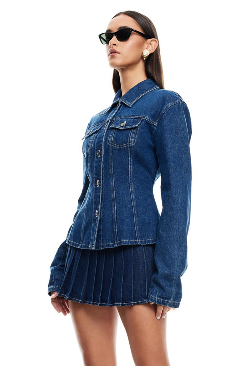LIONESS Rider Mini Skort Blue by Selfie Leslie Australia