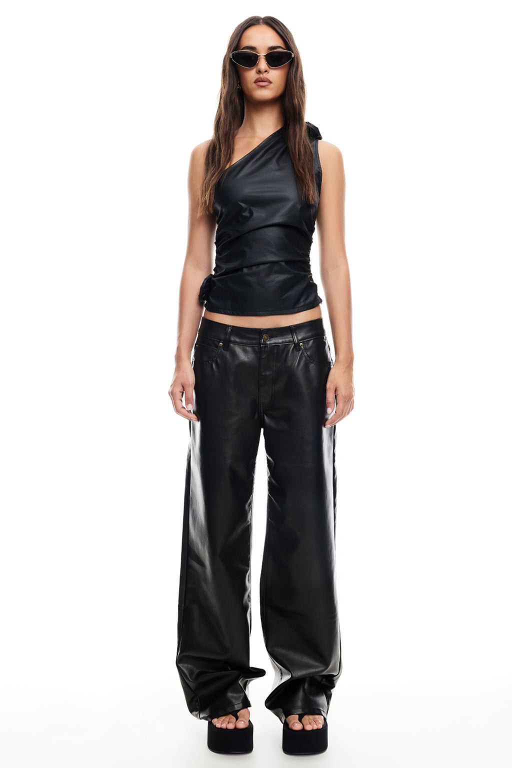 LIONESS Top Model Pants Onyx by Selfie Leslie Australia