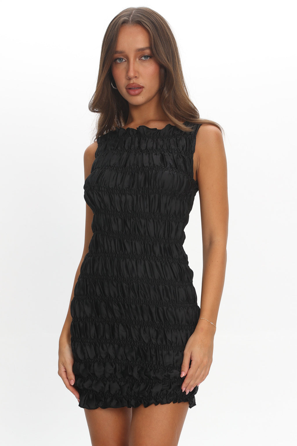 LIONESS Guccio Mini Dress Onyx by Selfie Leslie Australia