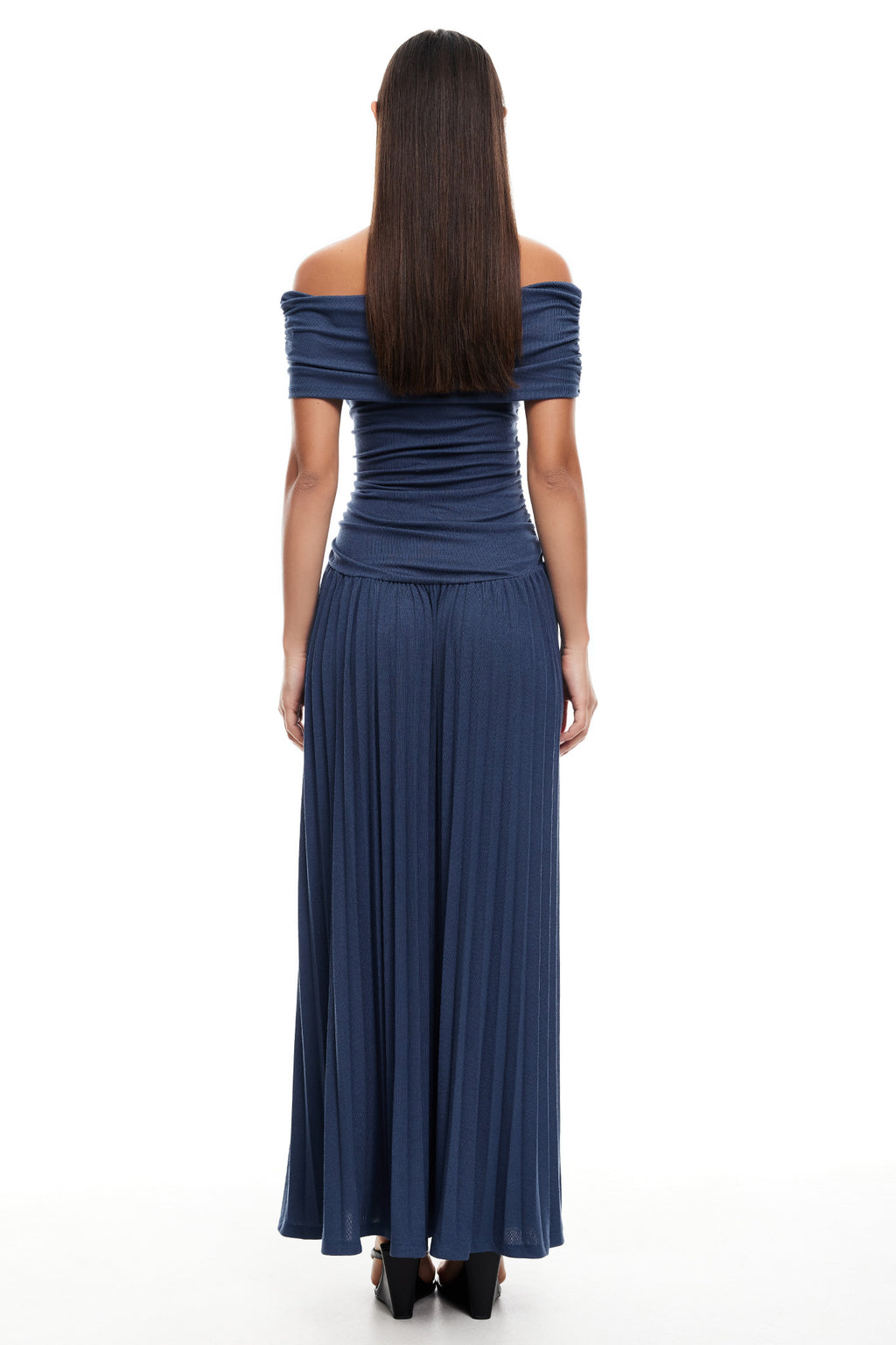 LIONESS Field Of Dreams Maxi Dress Navy by Selfie Leslie Australia