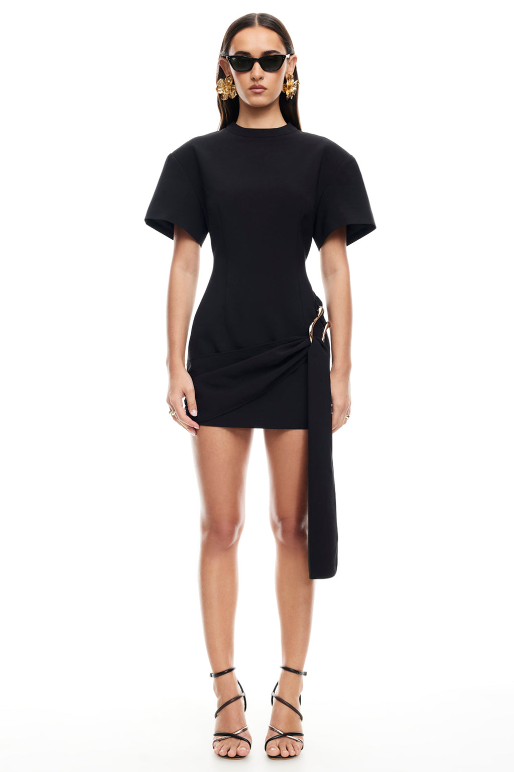 LIONESS Martini Mini Dress Onyx by Selfie Leslie Australia