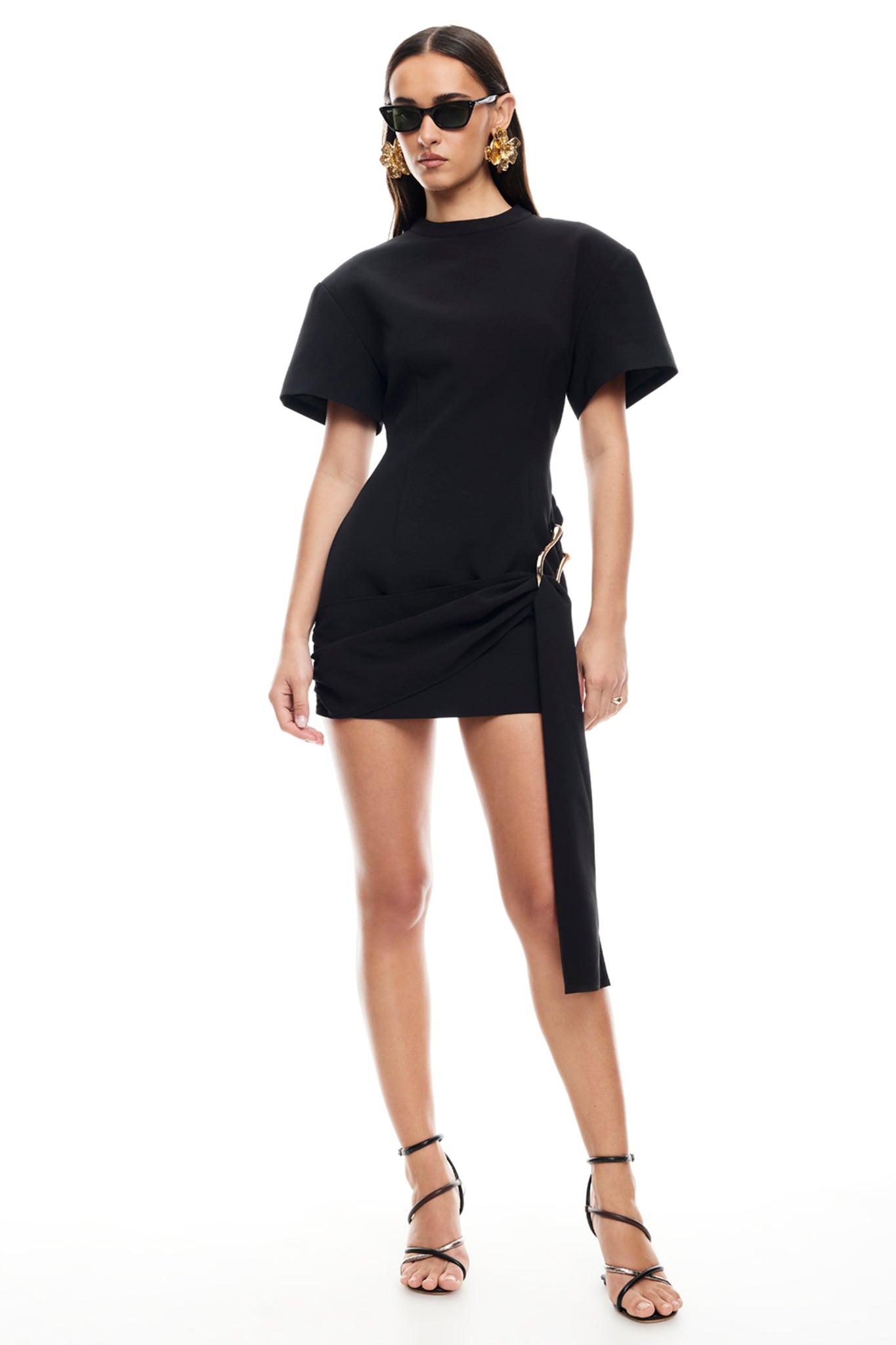 LIONESS Martini Mini Dress Onyx by Selfie Leslie Australia