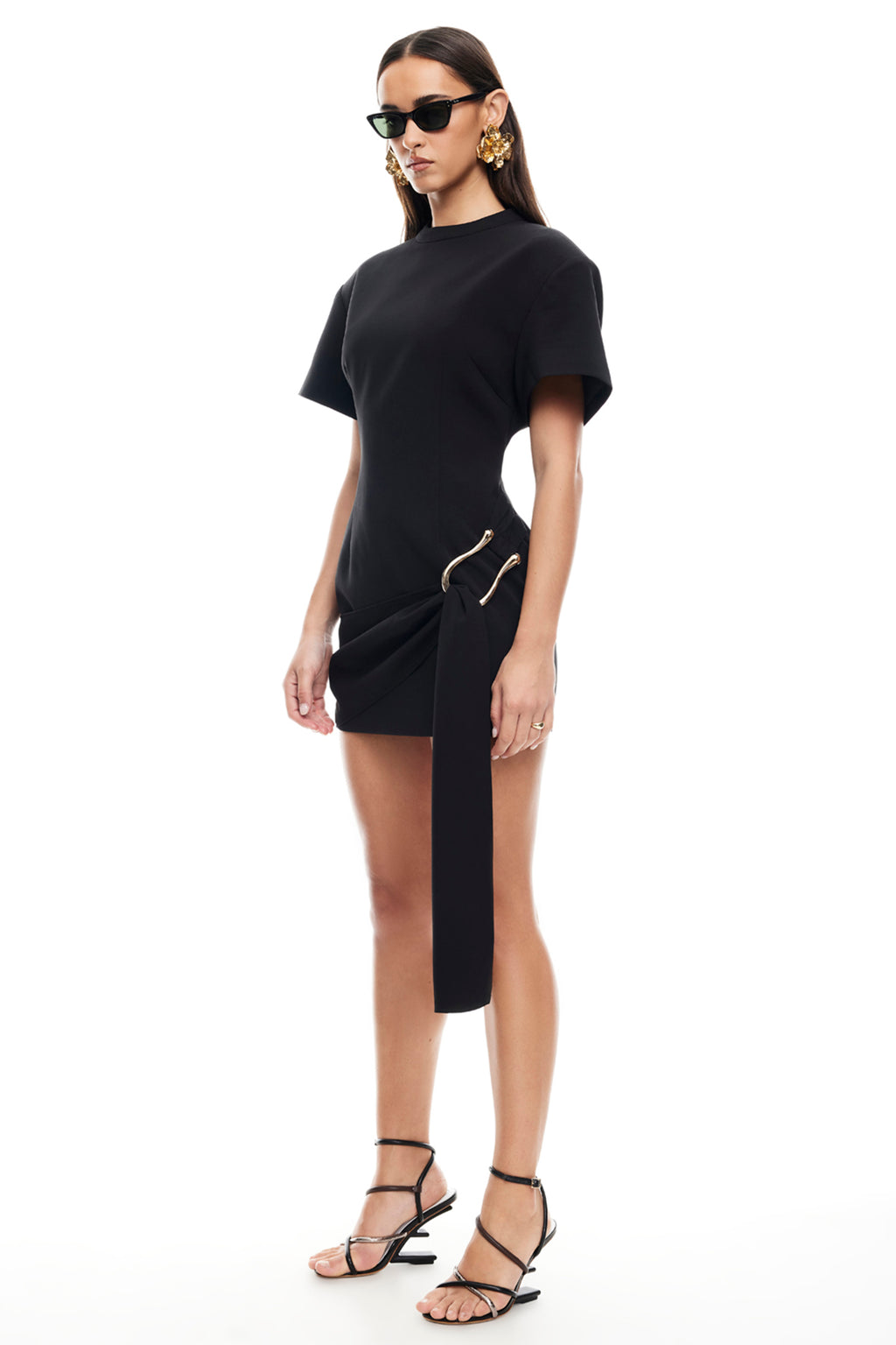 LIONESS Martini Mini Dress Onyx by Selfie Leslie Australia
