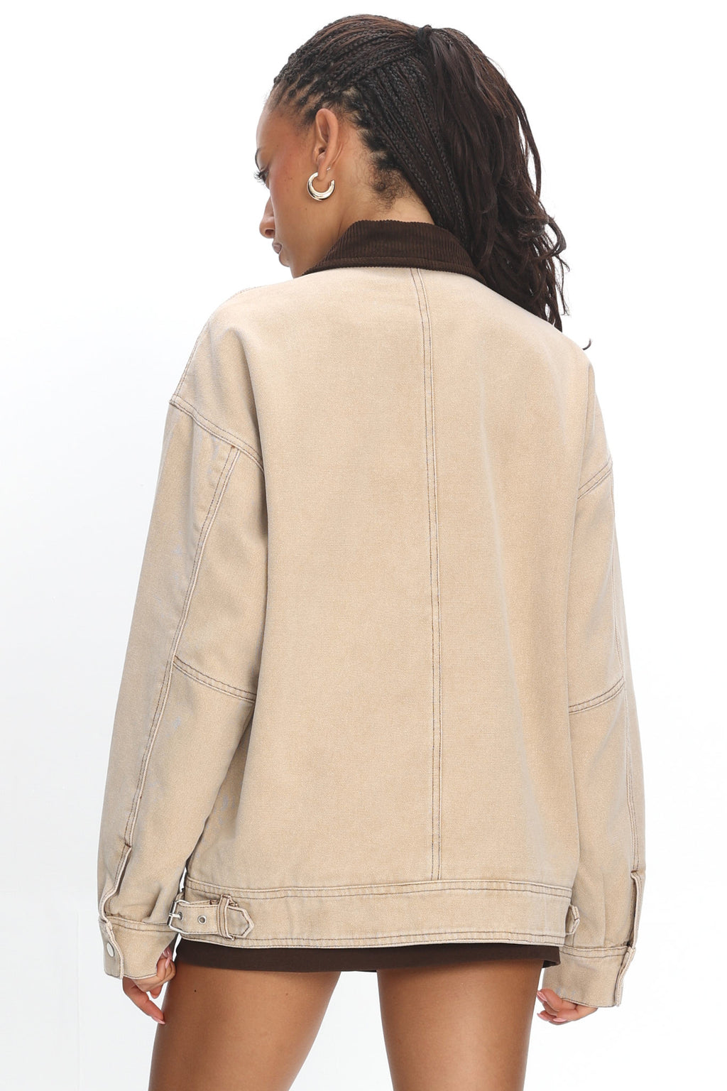 LIONESS Workwear Jacket Stone by Selfie Leslie Australia