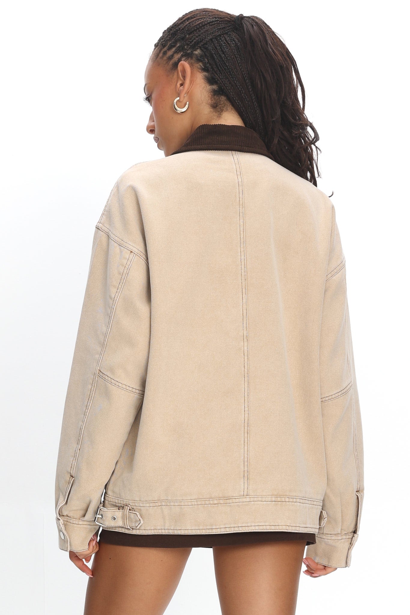 LIONESS Workwear Jacket Stone by Selfie Leslie Australia