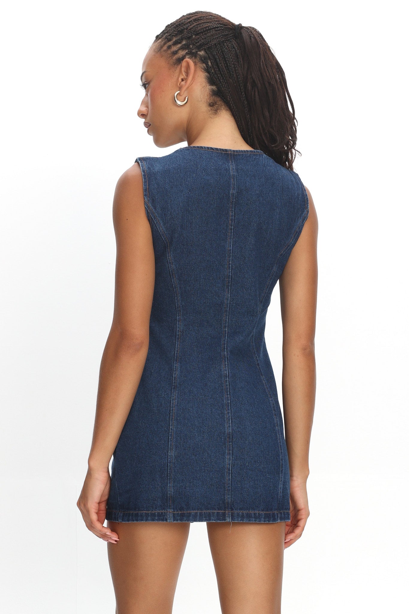 LIONESS L'Esprit Mini Dress Indigo by Selfie Leslie Australia
