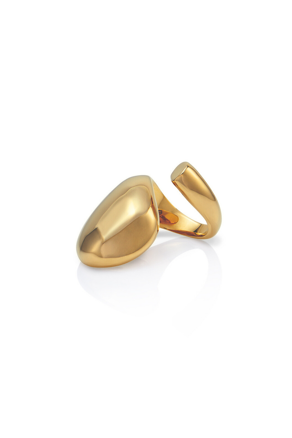 NOAH Knuckle Ring Gold by Selfie Leslie Australia