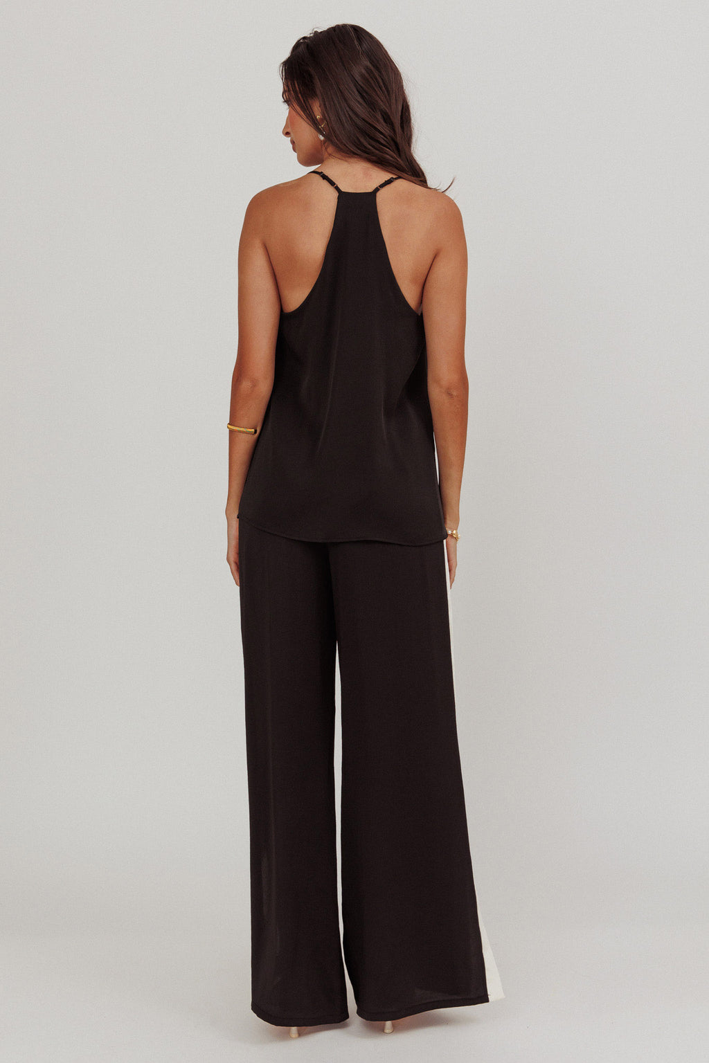 Unwritten Wide Leg Pant Black by Selfie Leslie Australia