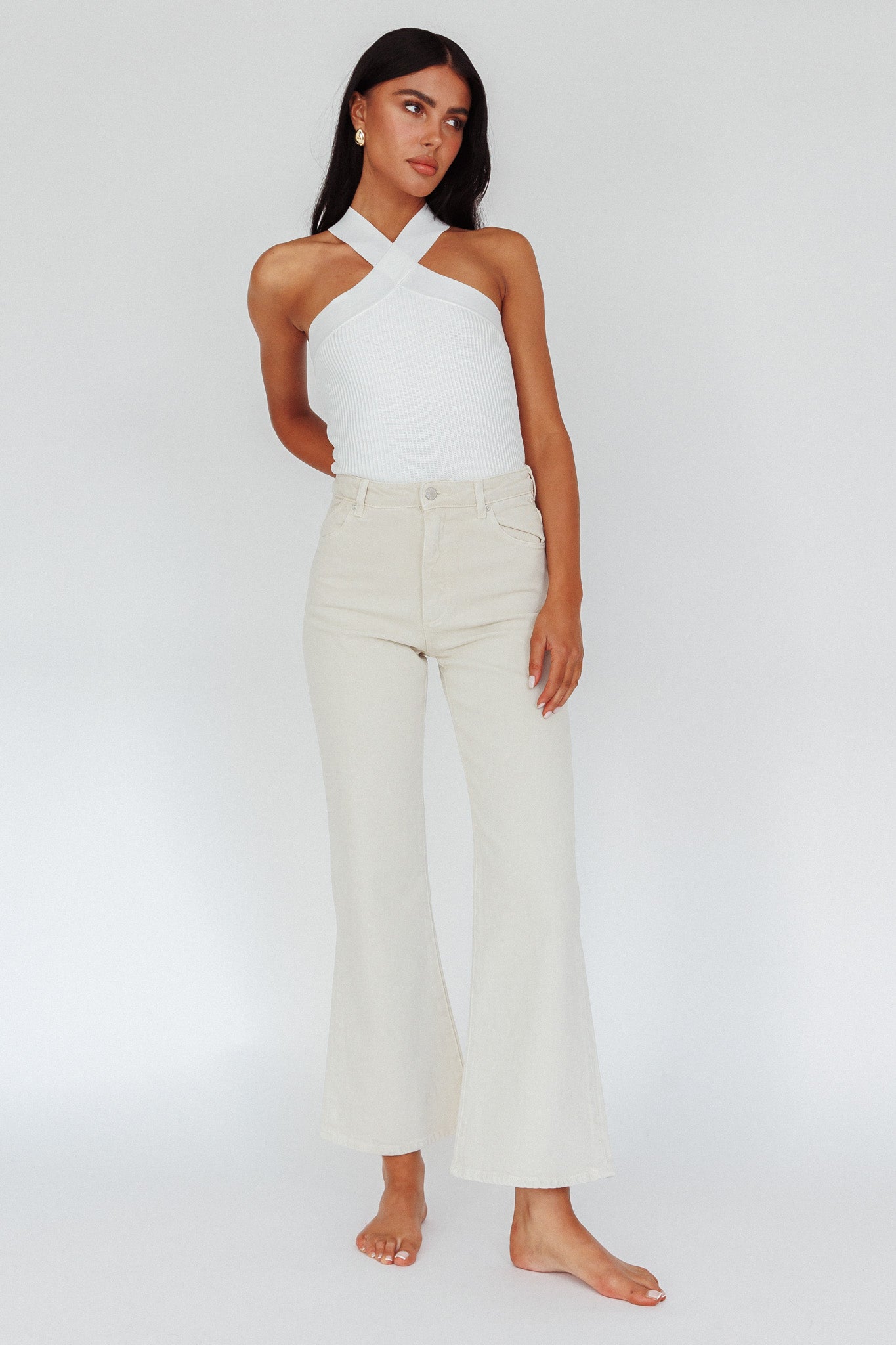 Rolla's Eastcoast Flare Ankle Bone by Selfie Leslie Australia