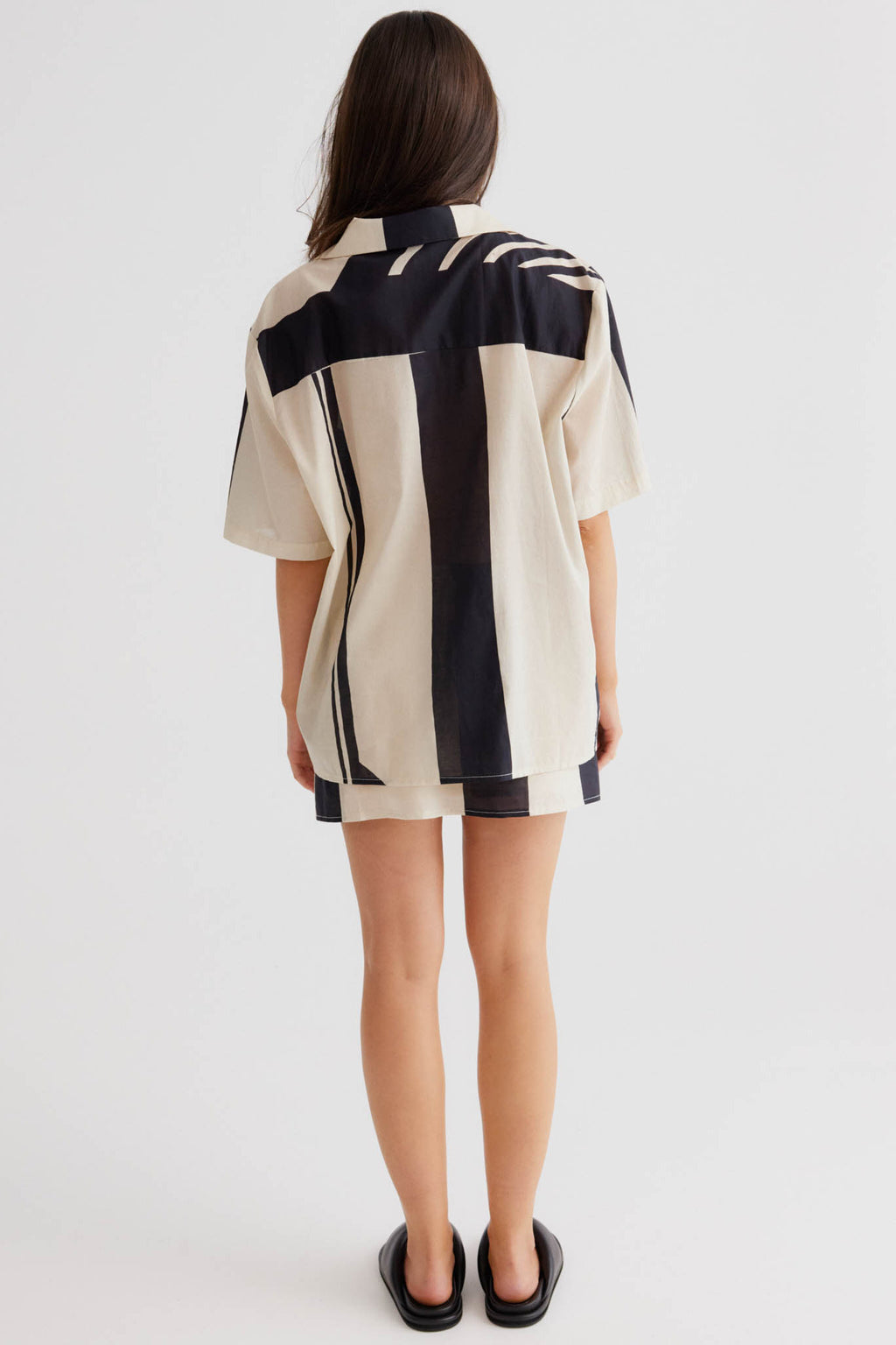 SNDYS Alba Shirt Black Print by Selfie Leslie Australia