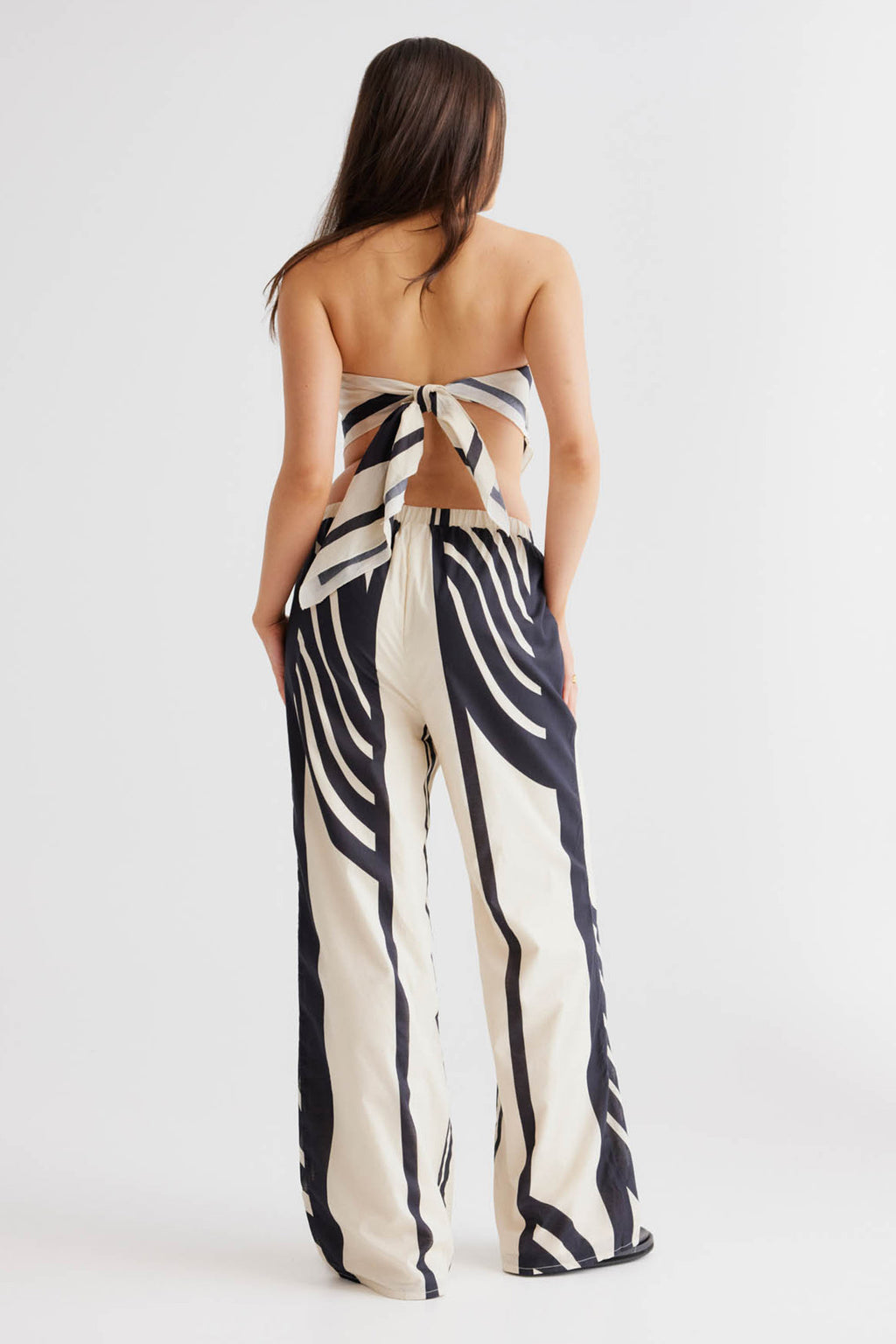 SNDYS Alba Pant Black Print by Selfie Leslie Australia