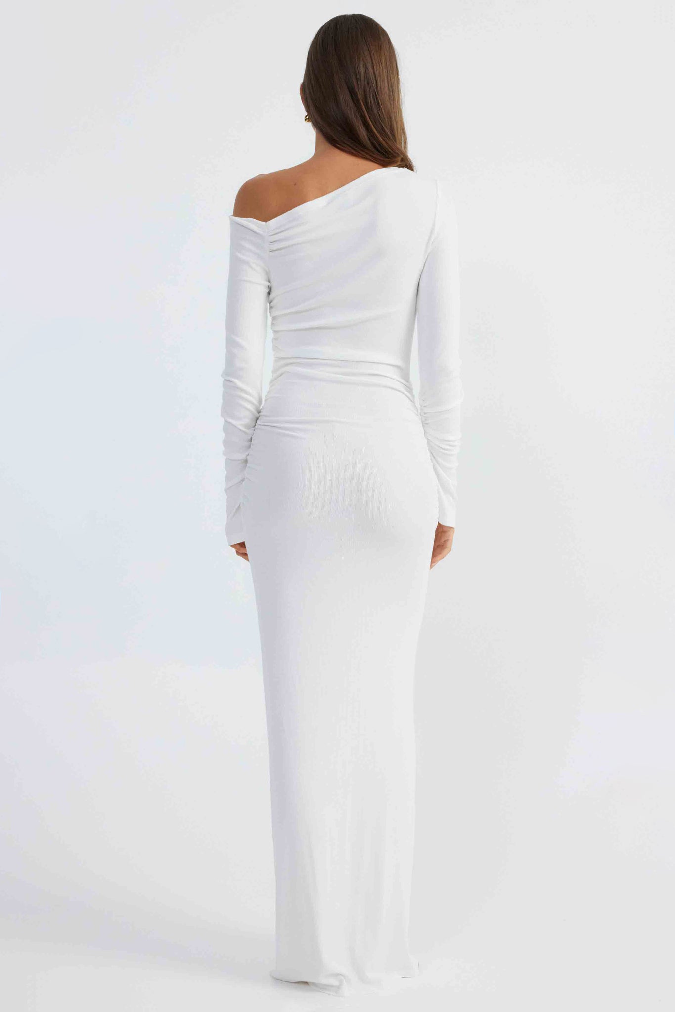 SNDYS Reya Maxi Dress White by Selfie Leslie Australia