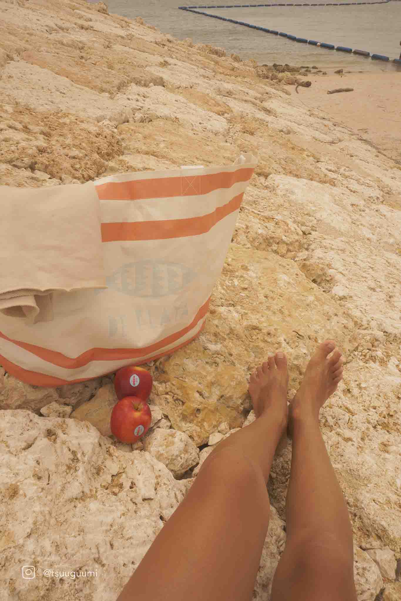 SUNNYLiFE Carryall Beach Bag De Playa Coral Utopia by Selfie Leslie Australia