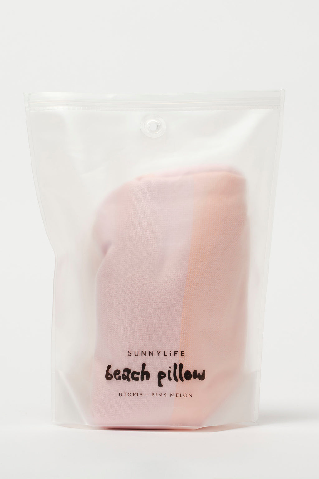 SUNNYLiFE Beach Pillow Utopia Pink Melon by Selfie Leslie Australia