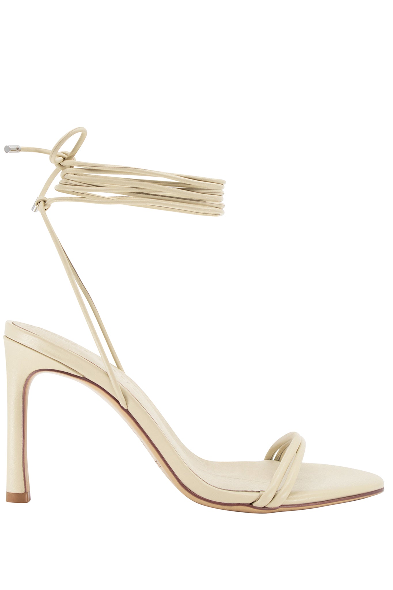 Sol Sana Ford Heel Parchment by Selfie Leslie Australia