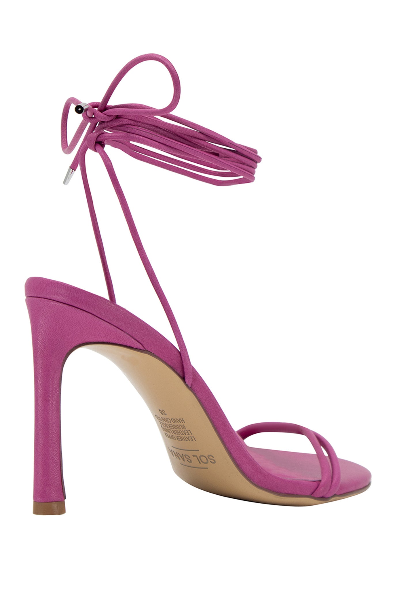 Sol Sana Ford Heel Pink by Selfie Leslie Australia