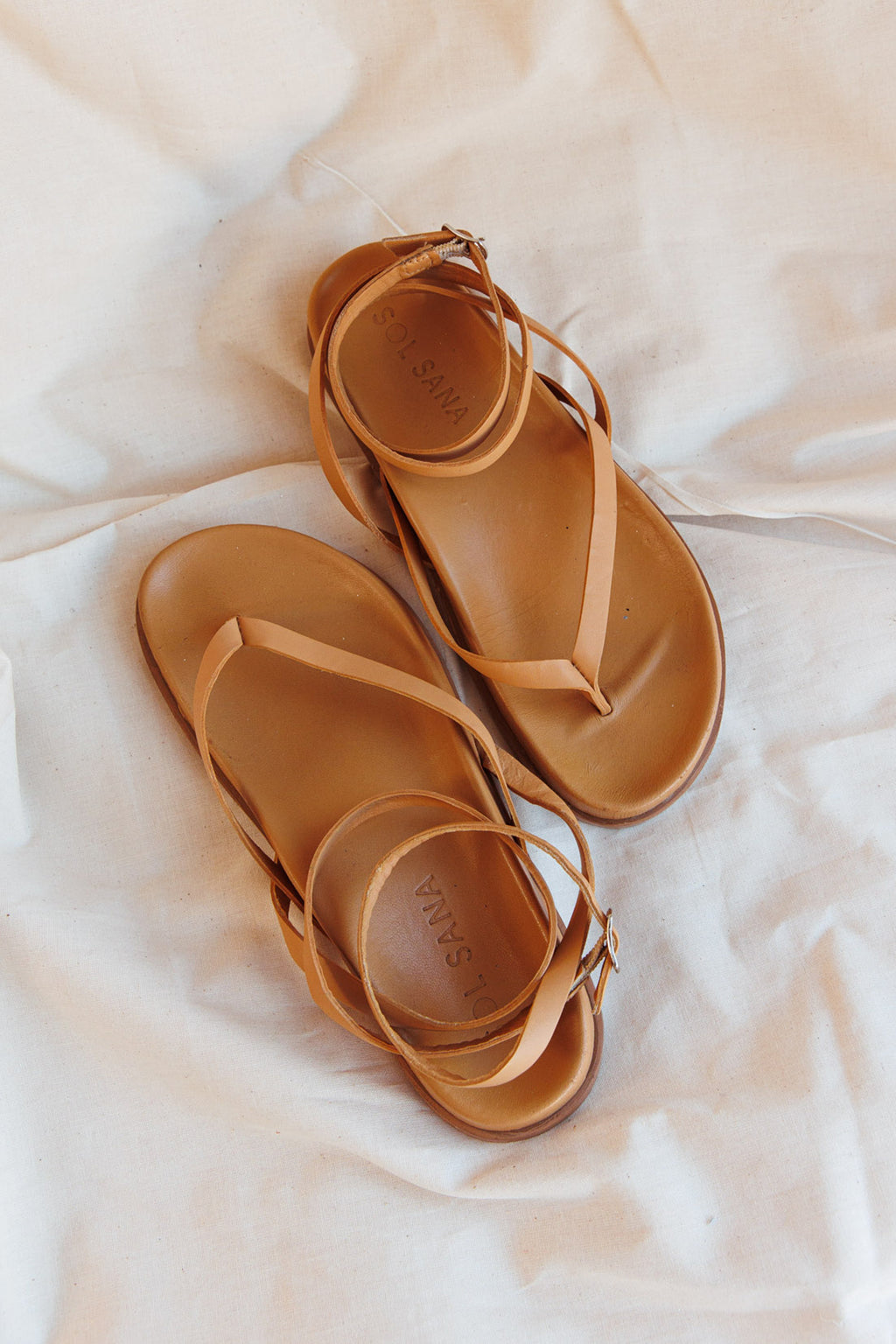 SOL SANA Magnus Footbed Tan by Selfie Leslie Australia