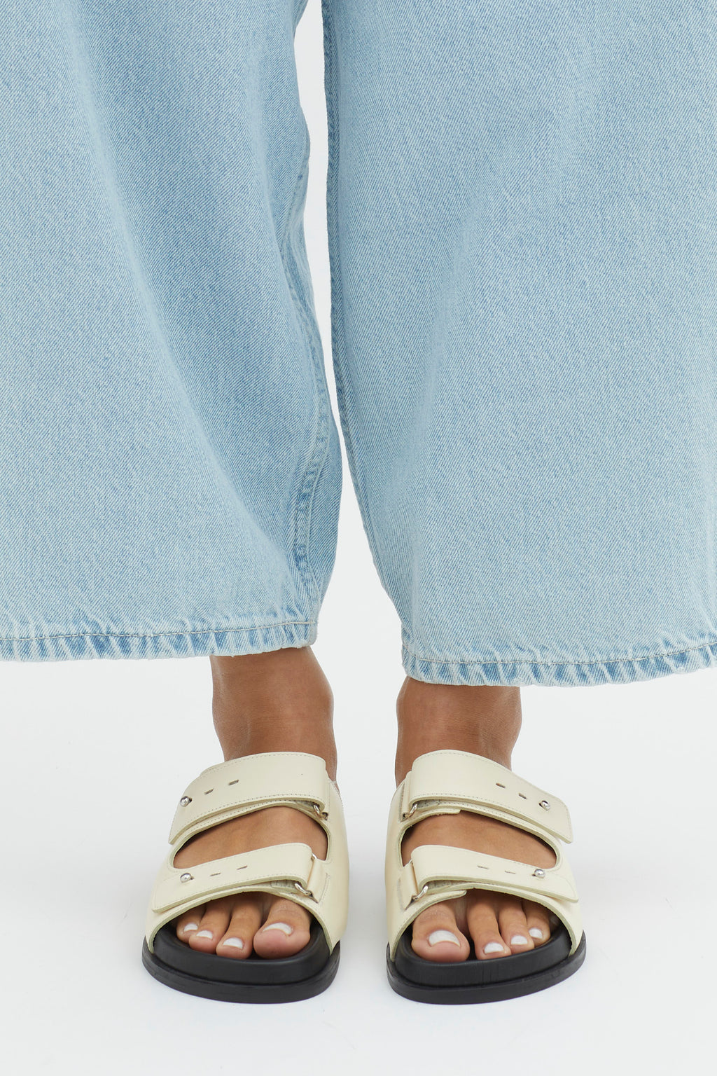 SOL SANA Versus Footbed Off White by Selfie Leslie Australia