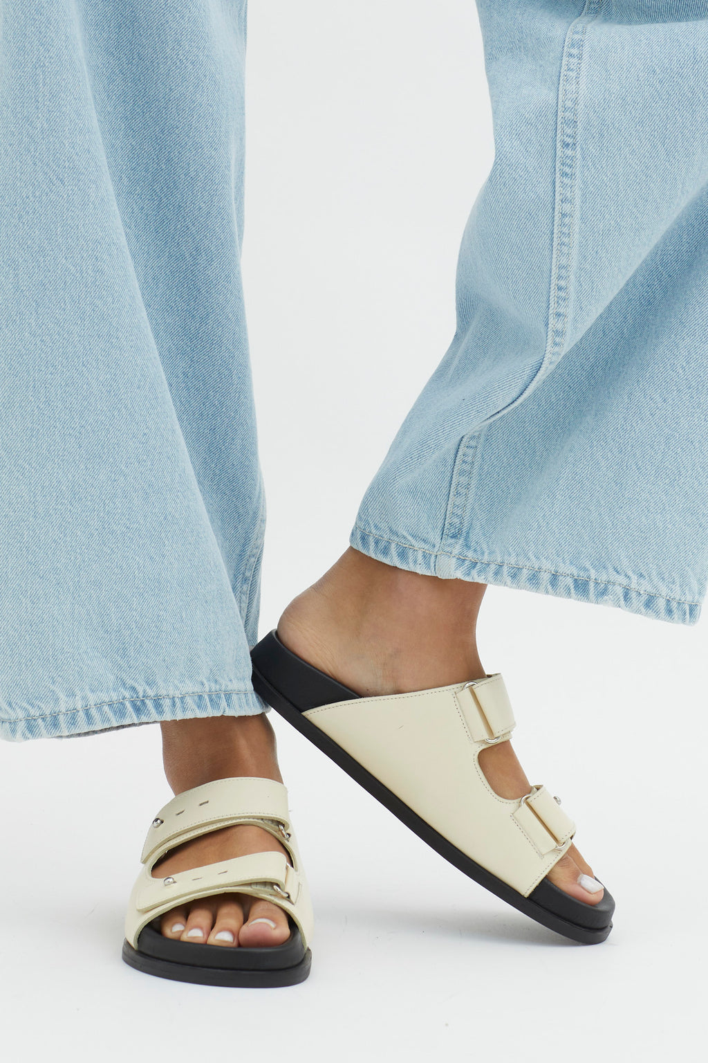 SOL SANA Versus Footbed Off White by Selfie Leslie Australia