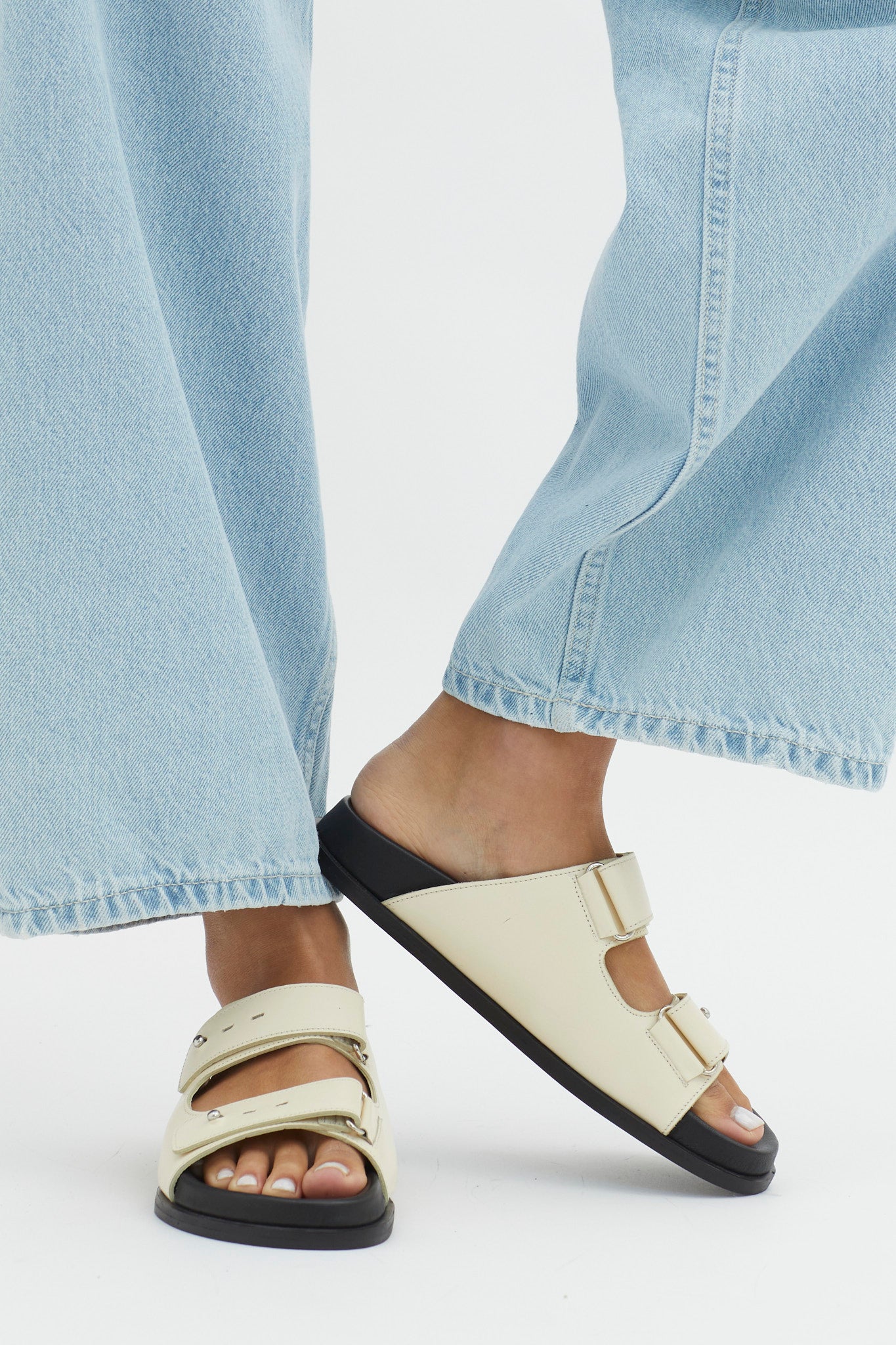 SOL SANA Versus Footbed Off White by Selfie Leslie Australia