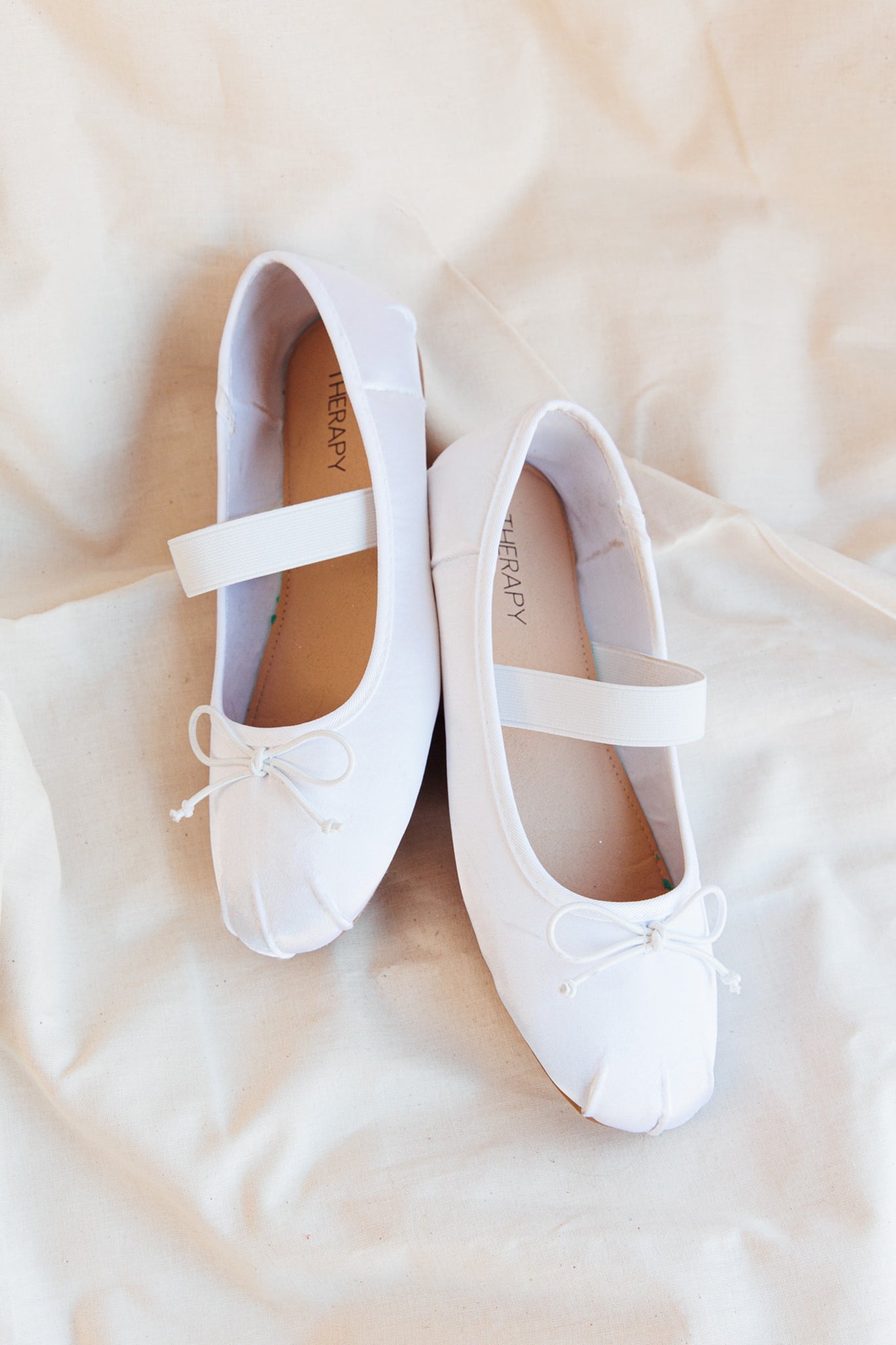 THERAPY Mystic Ballet Flat Pearl by Selfie Leslie Australia