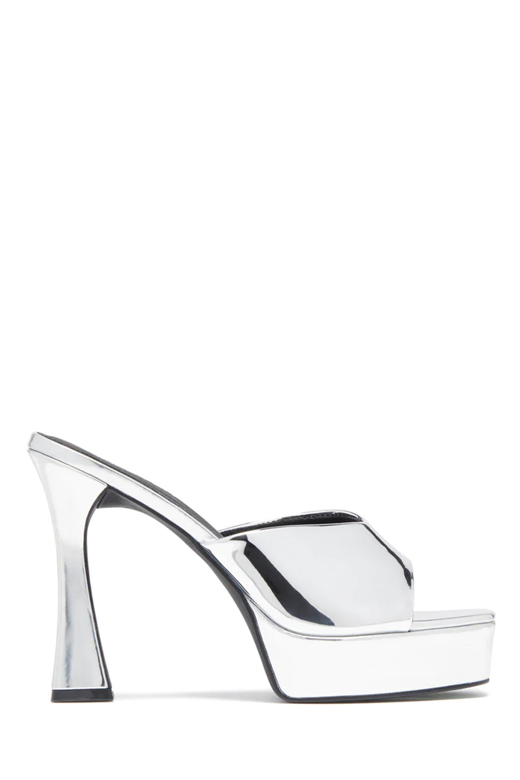 Therapy Fierce Mule Silver by Selfie Leslie Australia