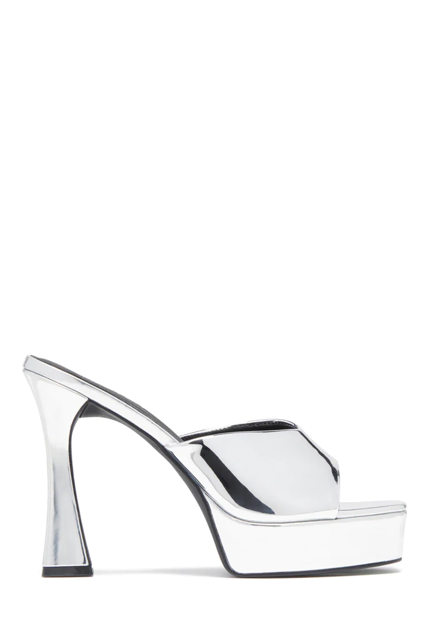 Therapy Fierce Mule Silver by Selfie Leslie Australia