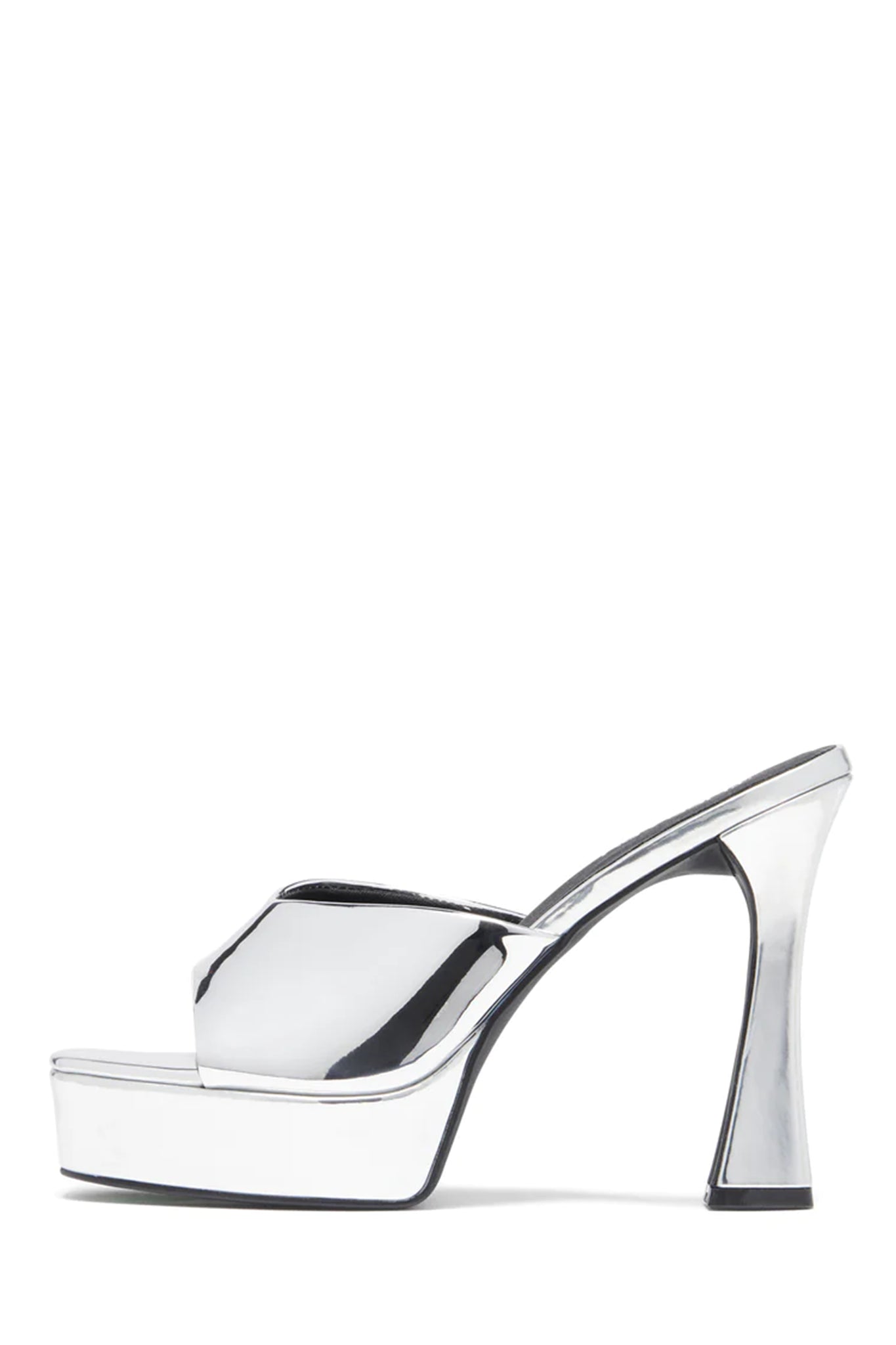 Therapy Fierce Mule Silver by Selfie Leslie Australia