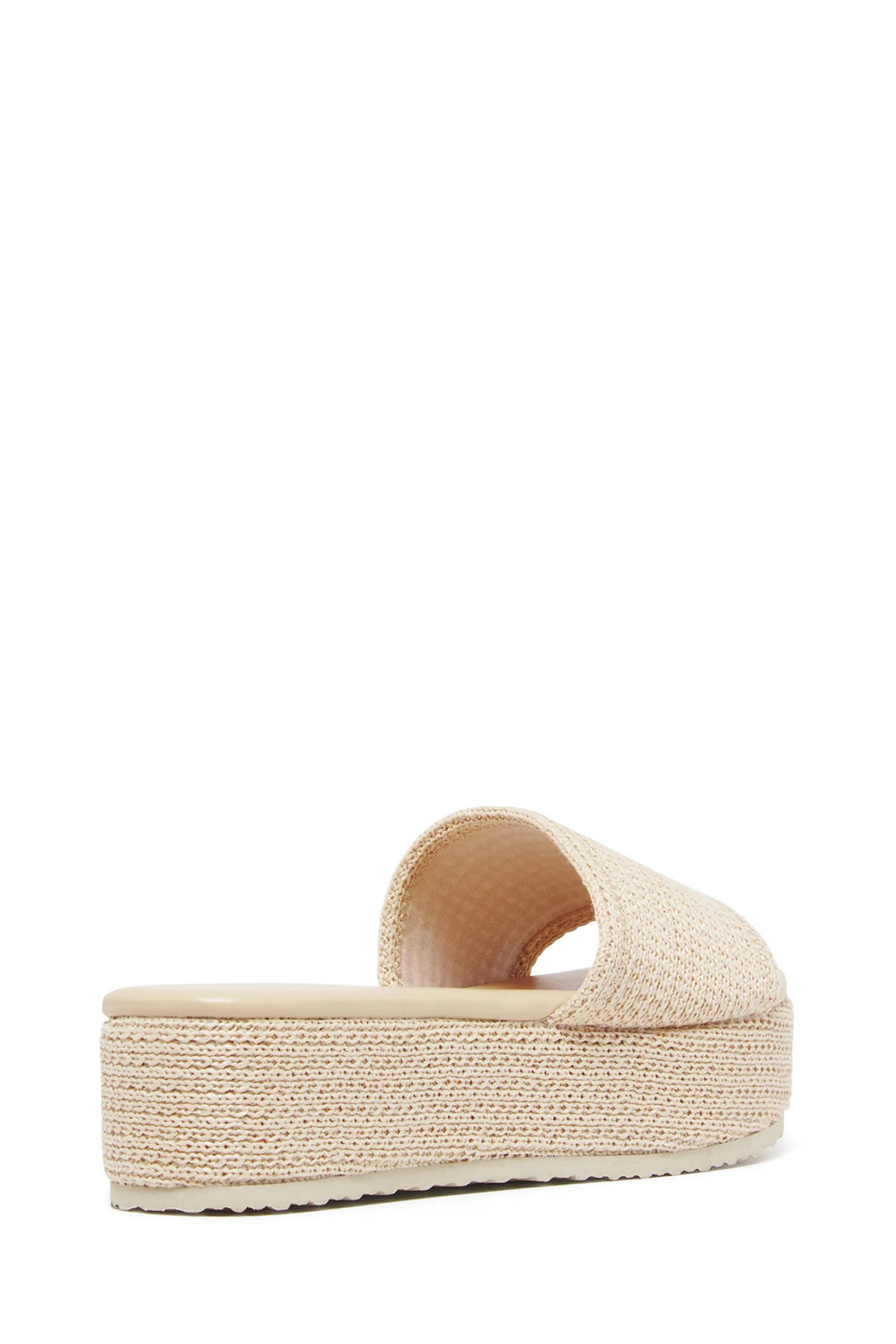 THERAPY Avery Flatform Sandal Raffia Natural by Selfie Leslie Australia