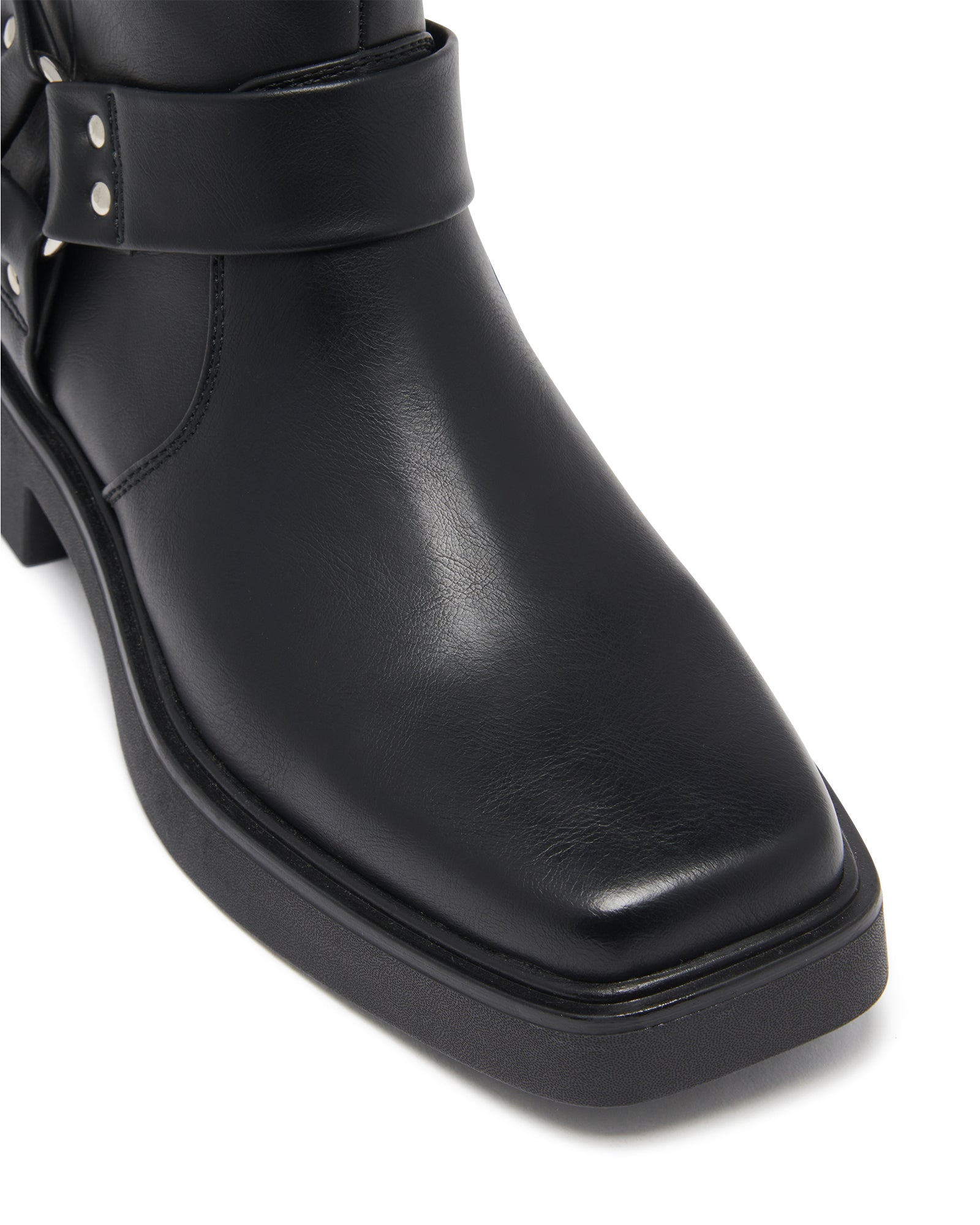 THERAPY Edge Biker Boot Black by Selfie Leslie Australia
